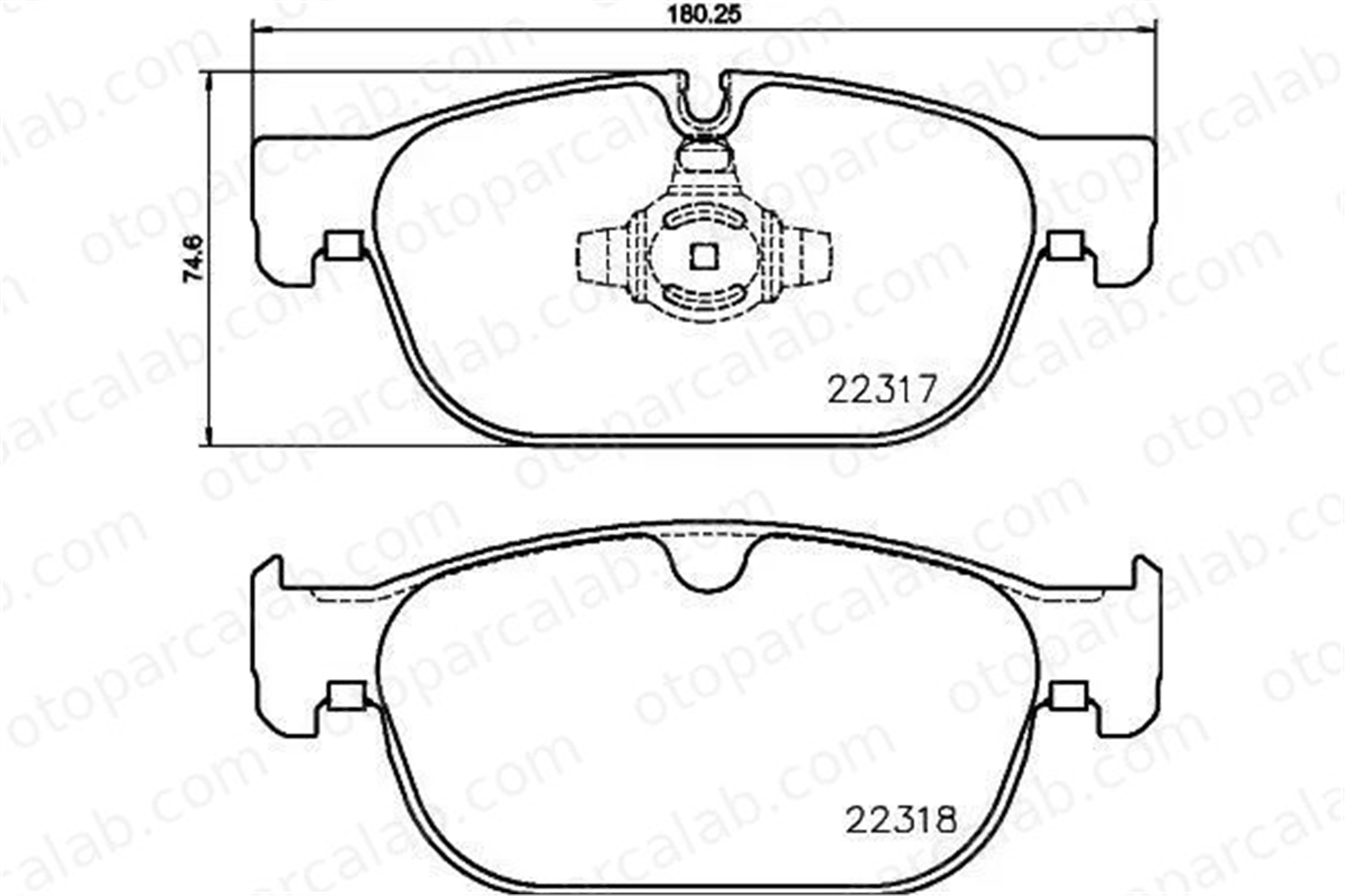 VALEO 671854 Fren Disk Balata Ön VOLVO XC60 II V90 II Station wagon 31445976 31499905