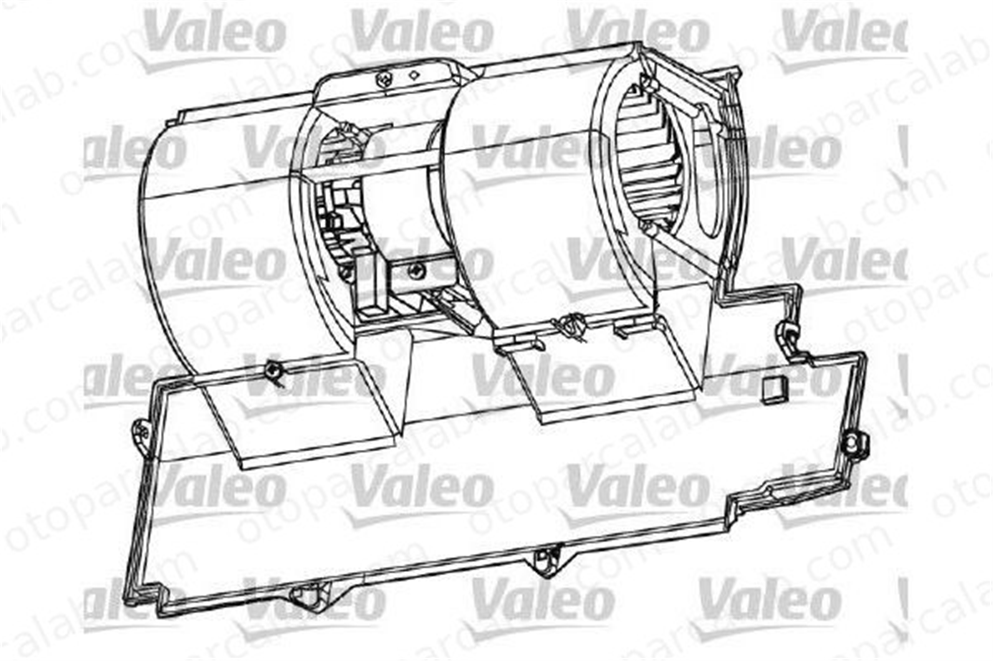 VALEO 698511 Kalorifer Motoru IVECO STRALIS II EUROCARGO V 98418120