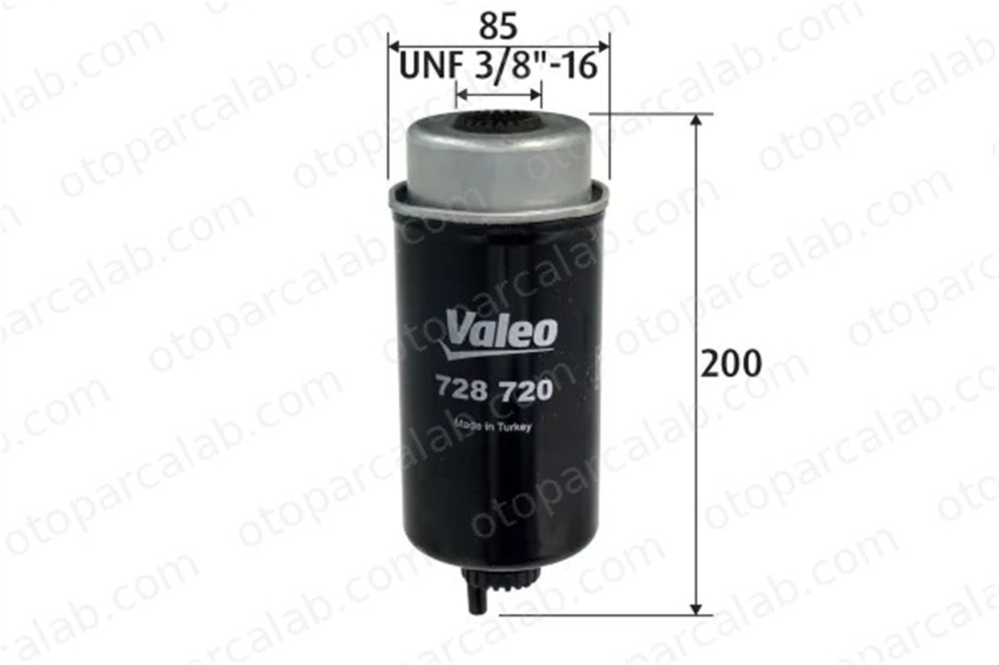 VALEO 728720 Yakıt Filtresi FORD TRANSIT Minibüs/Otobüs TRANSIT Panelvan/Van 728720 1370779