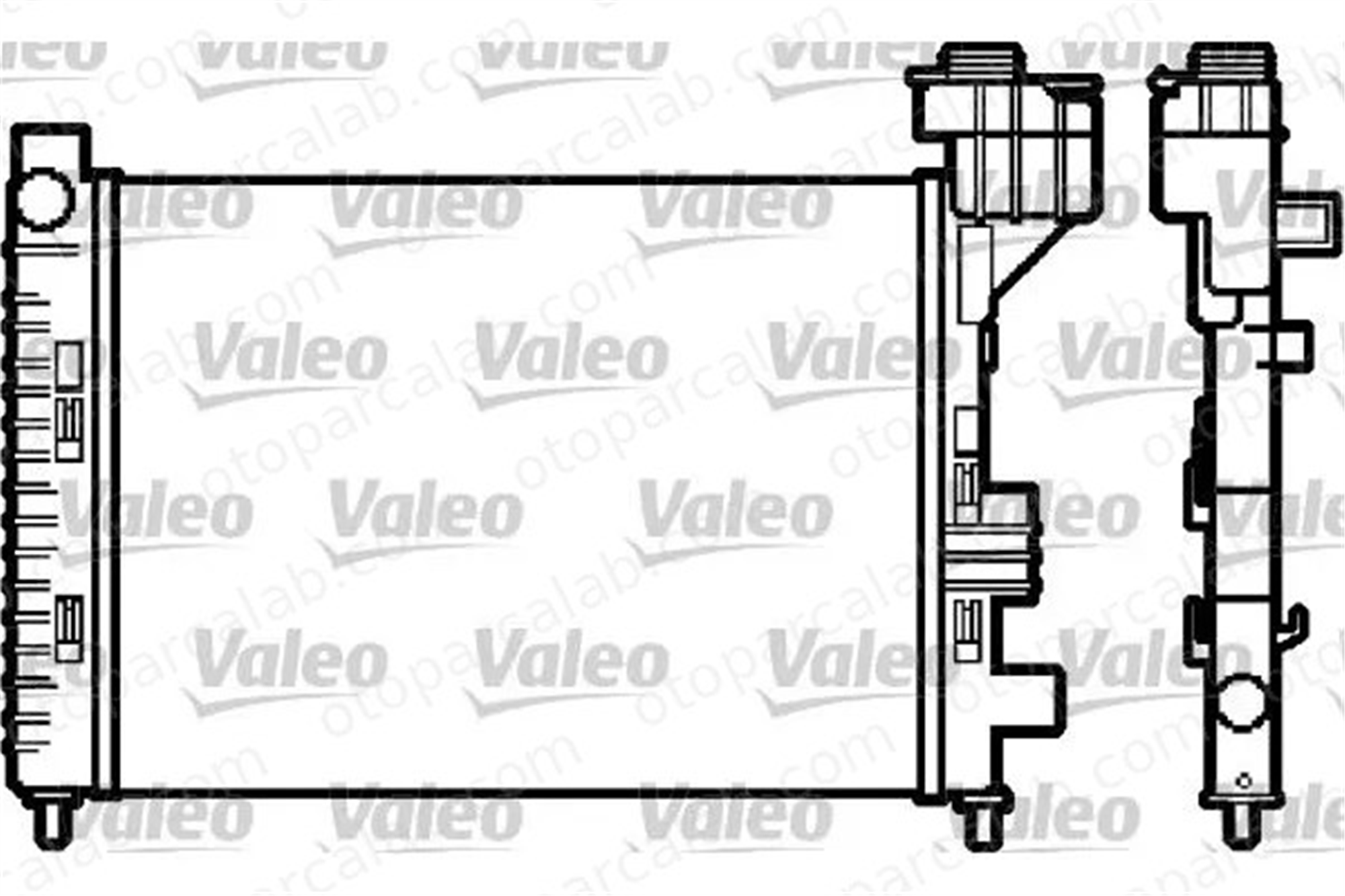 VALEO 732588 Su Radyatörü MERCEDES-BENZ A-SERISI BV618005BD 1685000002