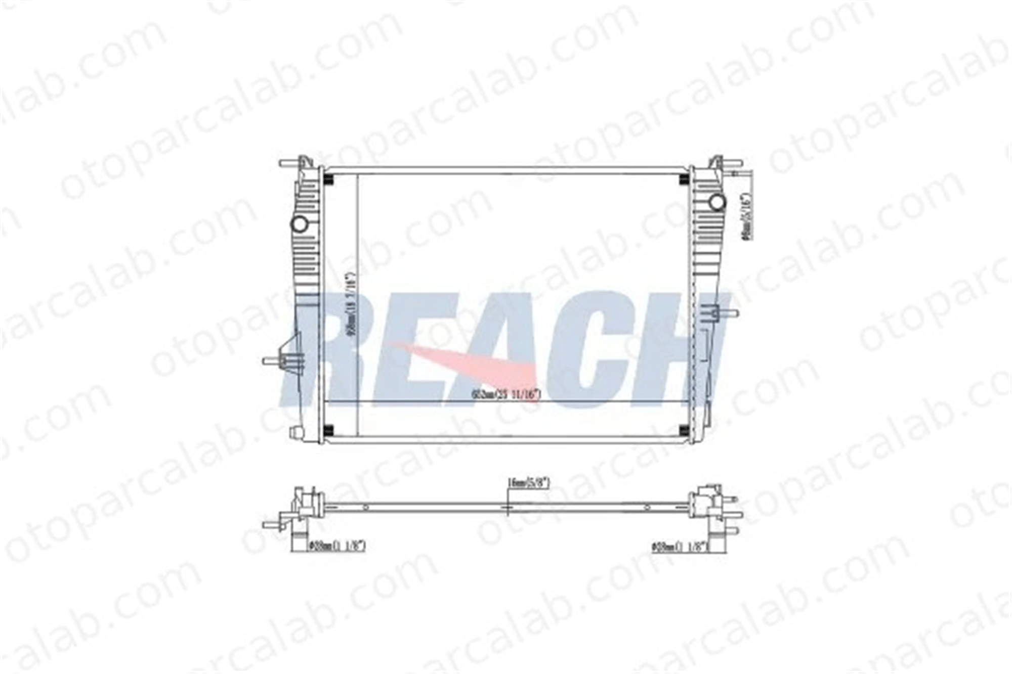 VALEO 733133 Su Radyatörü RENAULT MEGANE III Hatchback FLUENCE 214100014R 214100067R