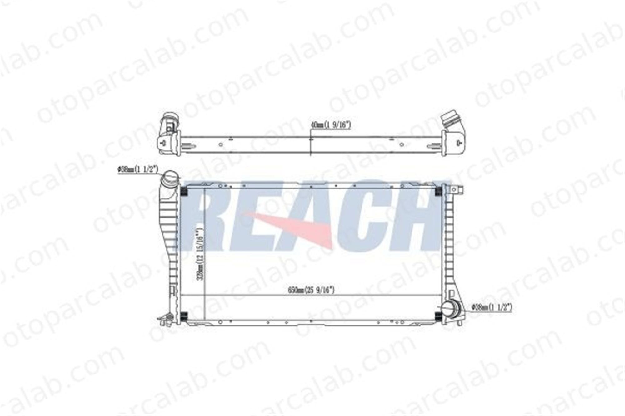VALEO 734394 Su Radyatörü BMW 5 5 Touring 17112247345 2247345