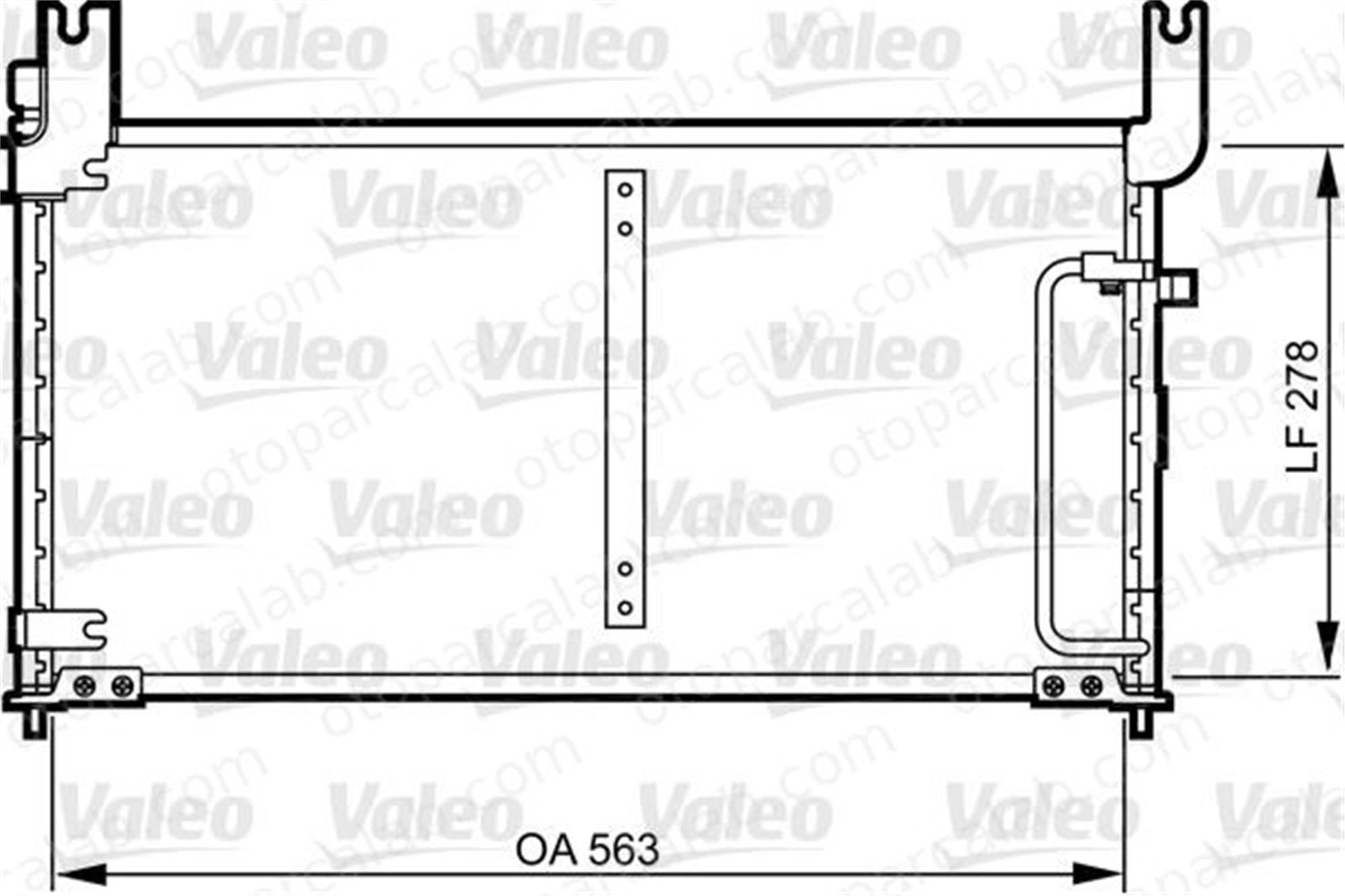 VALEO 814305 Klima Radyatörü SUZUKI BALENO BALENO Hatchback 9531060G41 9531065GC0