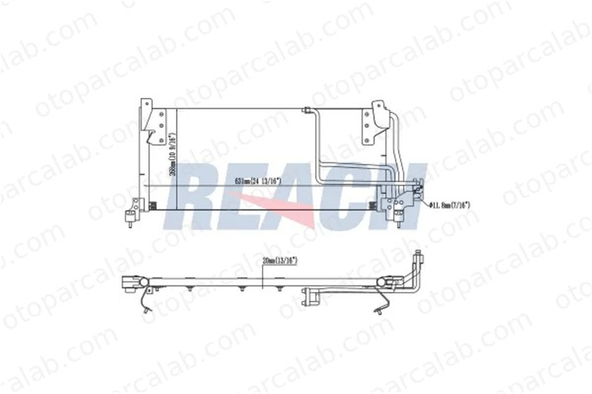 VALEO 816902 Klima Radyatörü OPEL COMBO Kasa/büyük limuzin CORSA B 1618108 1618015