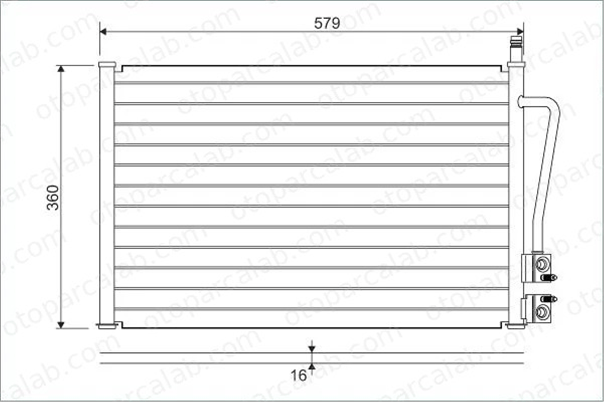 VALEO 817664 Klima Radyatörü FORD FIESTA V FUSION 1142771 1146195