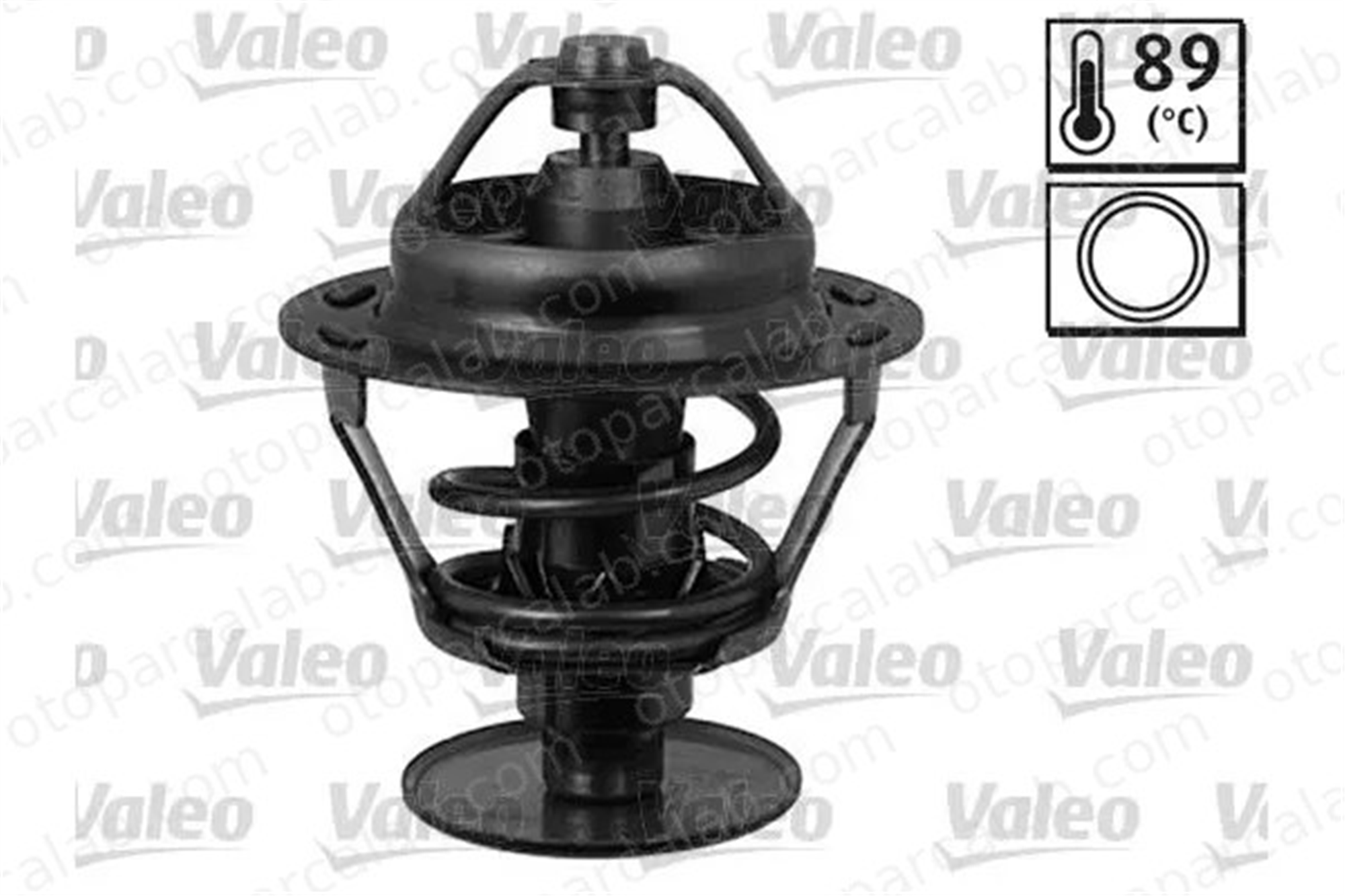 VALEO 819897 Termostat 89 °C CITROËN AX SAXO 133821 1338C8