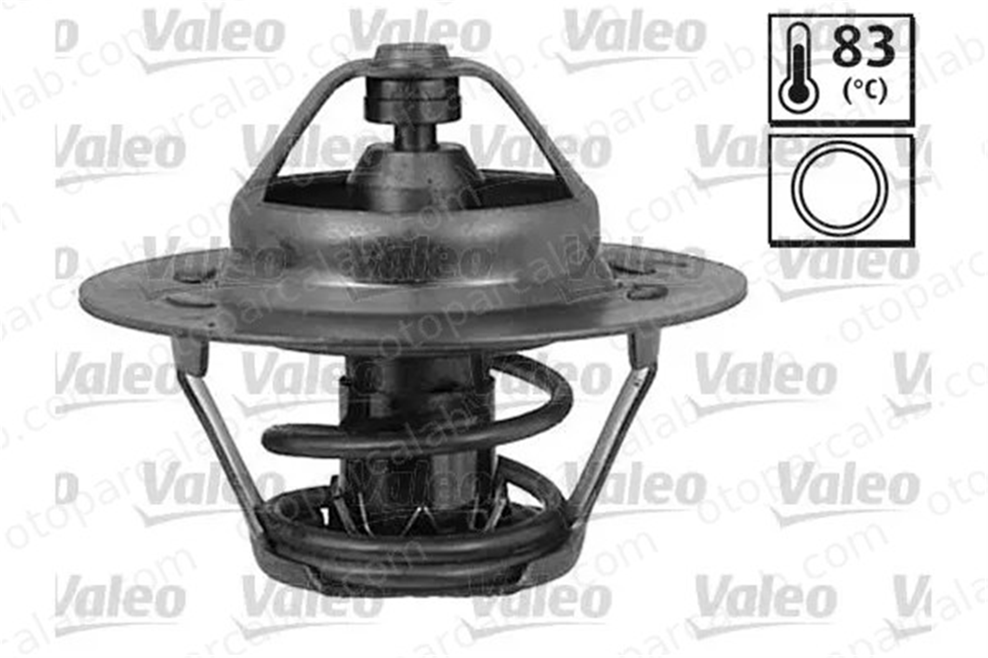 VALEO 819946 Termostat 83 °C CITROËN BX VW PASSAT B3/B4 Variant 133730 133837
