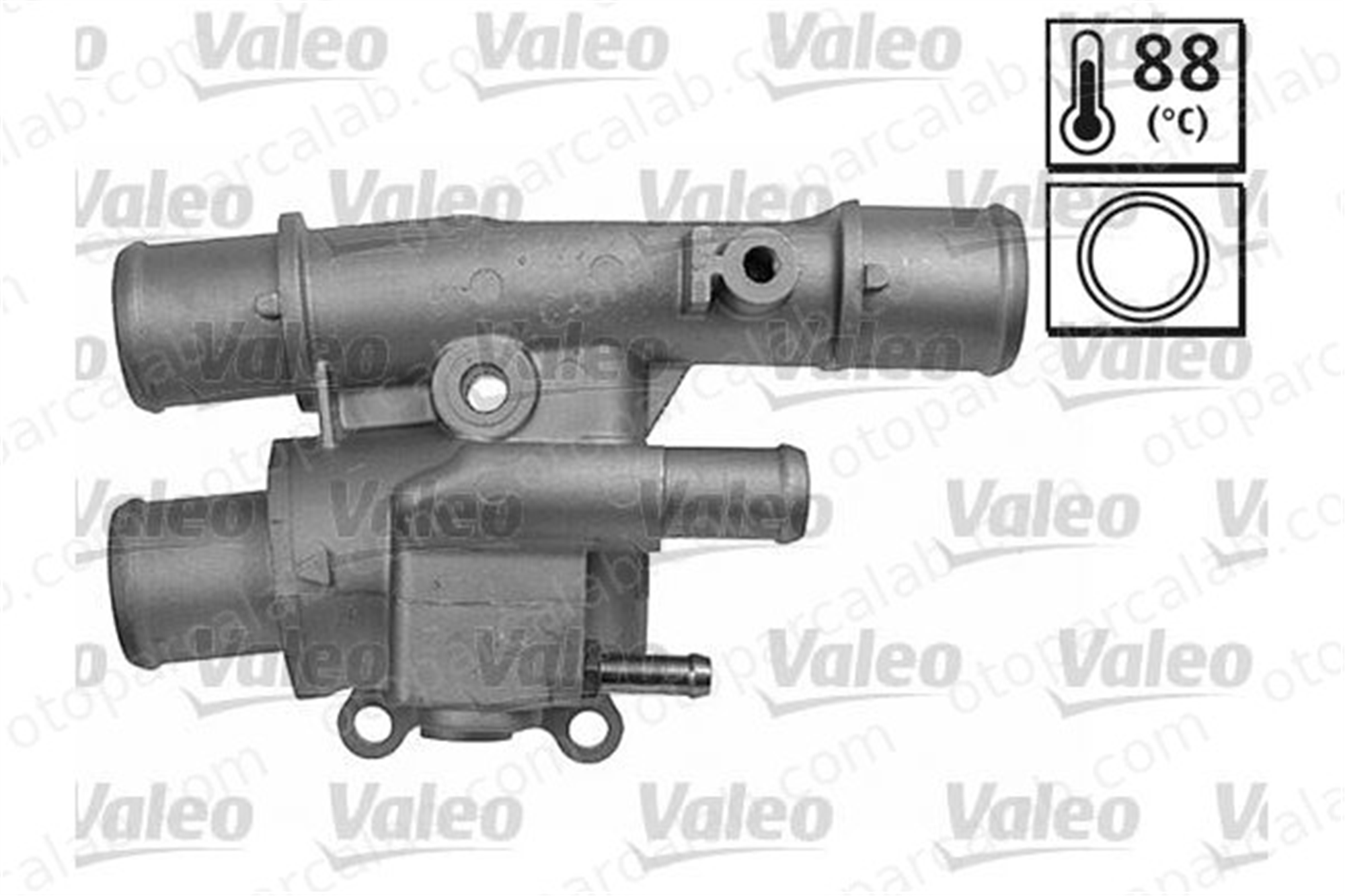 VALEO 820454 Termostat FIAT MULTIPLA BRAVO I 46522664 46776217