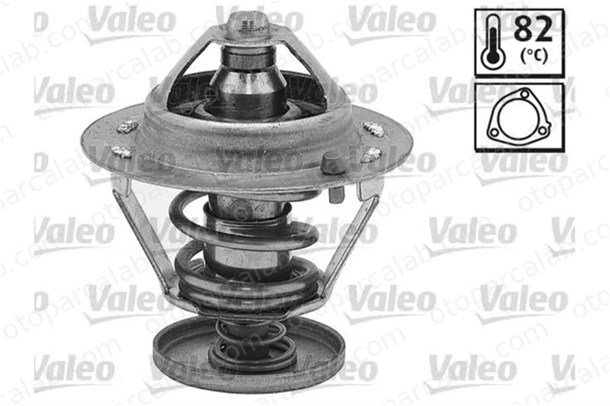 VALEO 820510 Termostat 82 °C TOYOTA COROLLA COROLLA Liftback 9091603060 9091603065