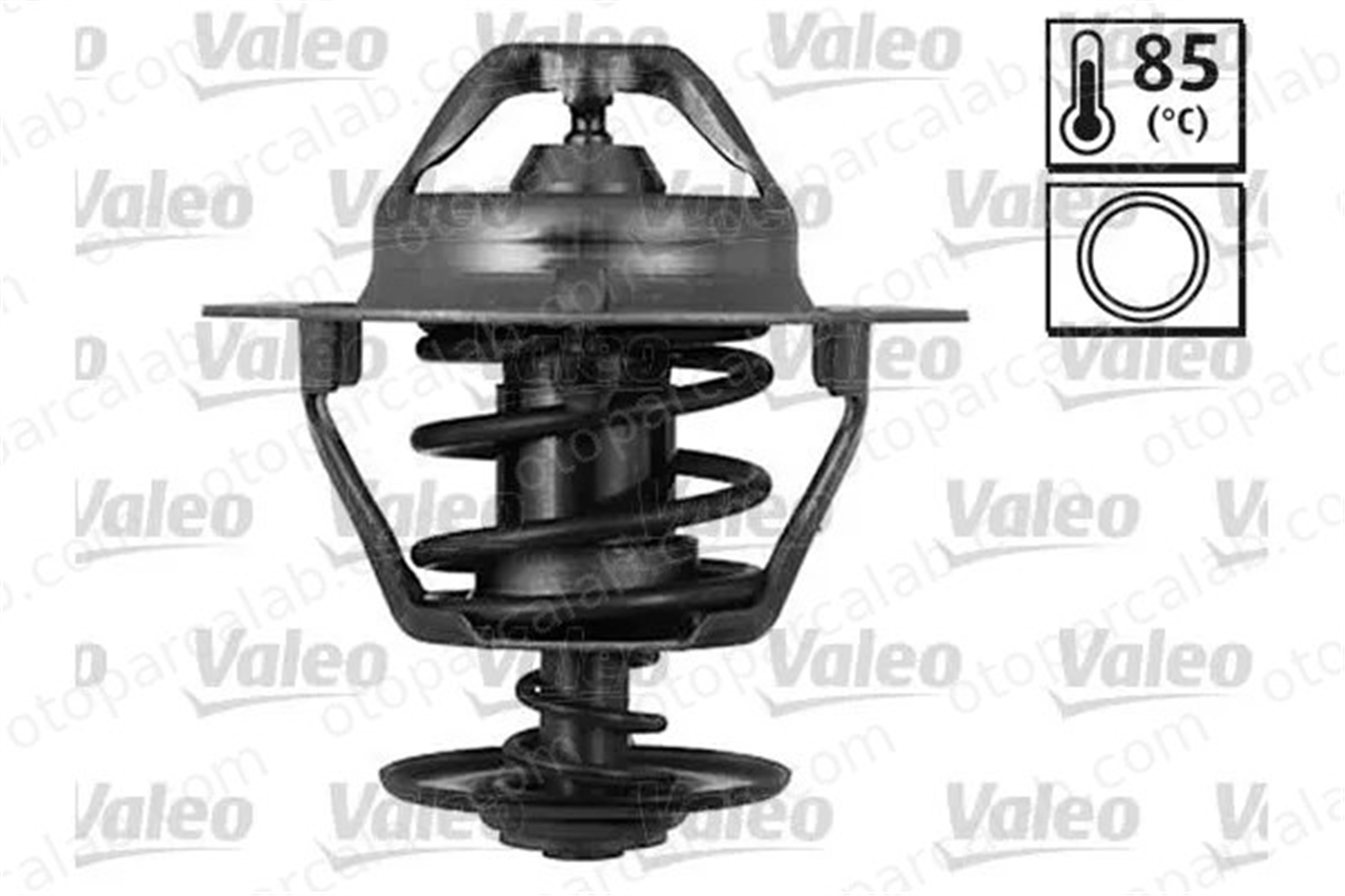 VALEO 820555 Termostat 85 °C HYUNDAI TUCSON SANTA FÉ II 2550027000 2550027000AT