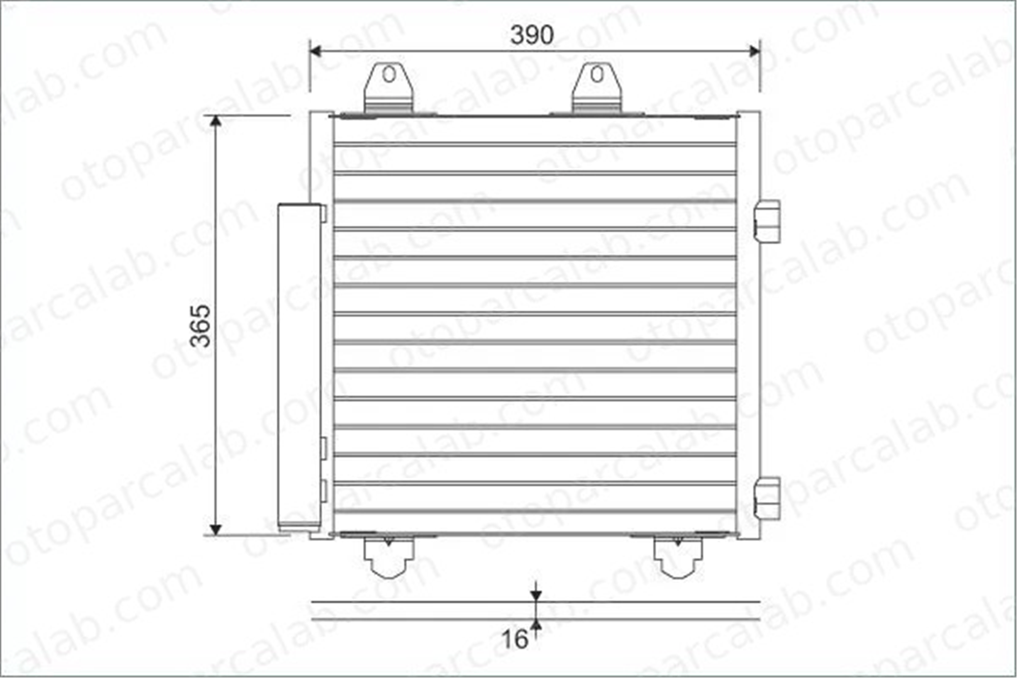 VALEO 822577 Klima Radyatörü CITROËN C1 II PEUGEOT 108 88450YV020 B000995480