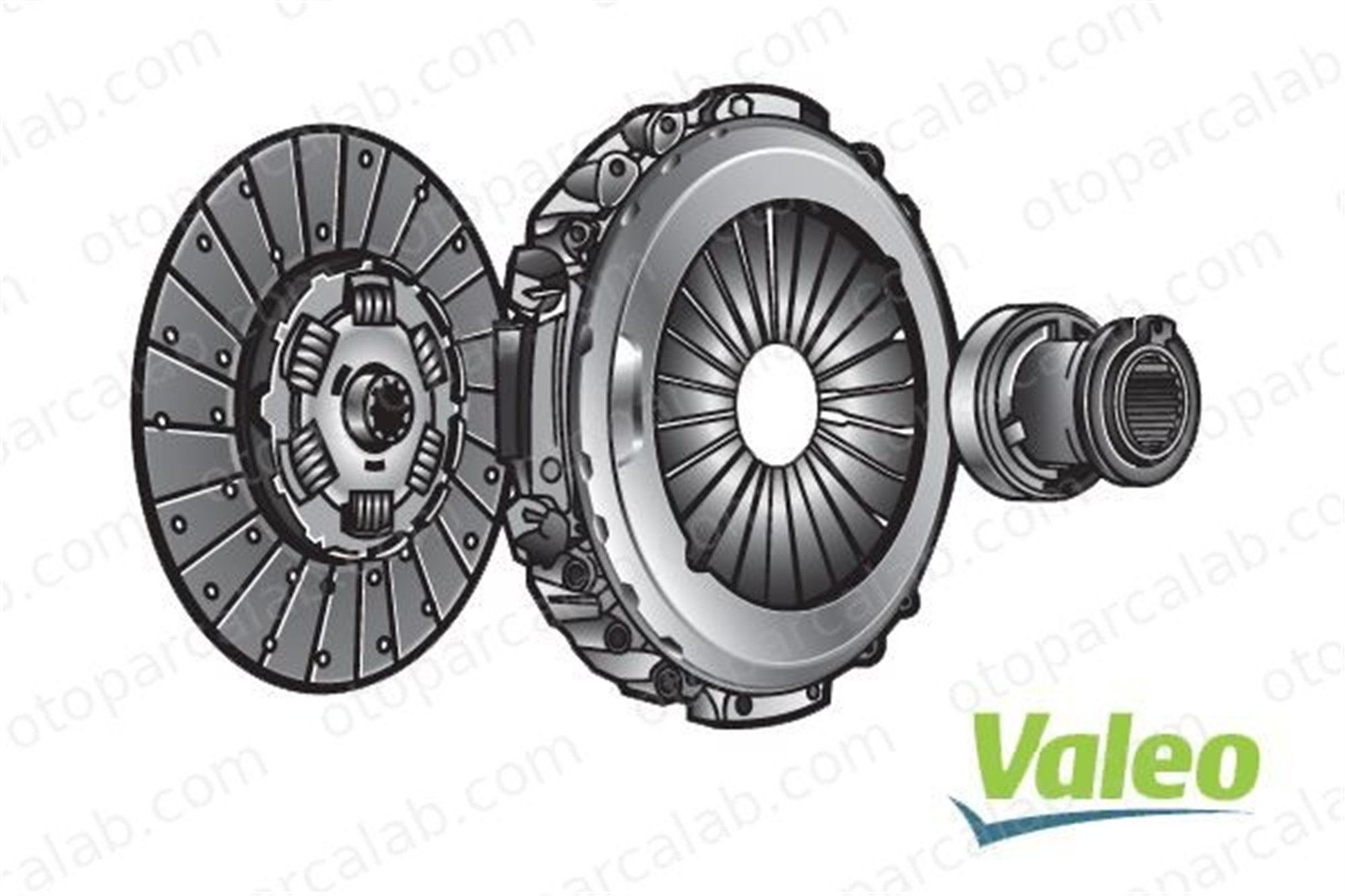 VALEO 827293 Debriyaj Seti SCANIA R II P II 574920 K43248