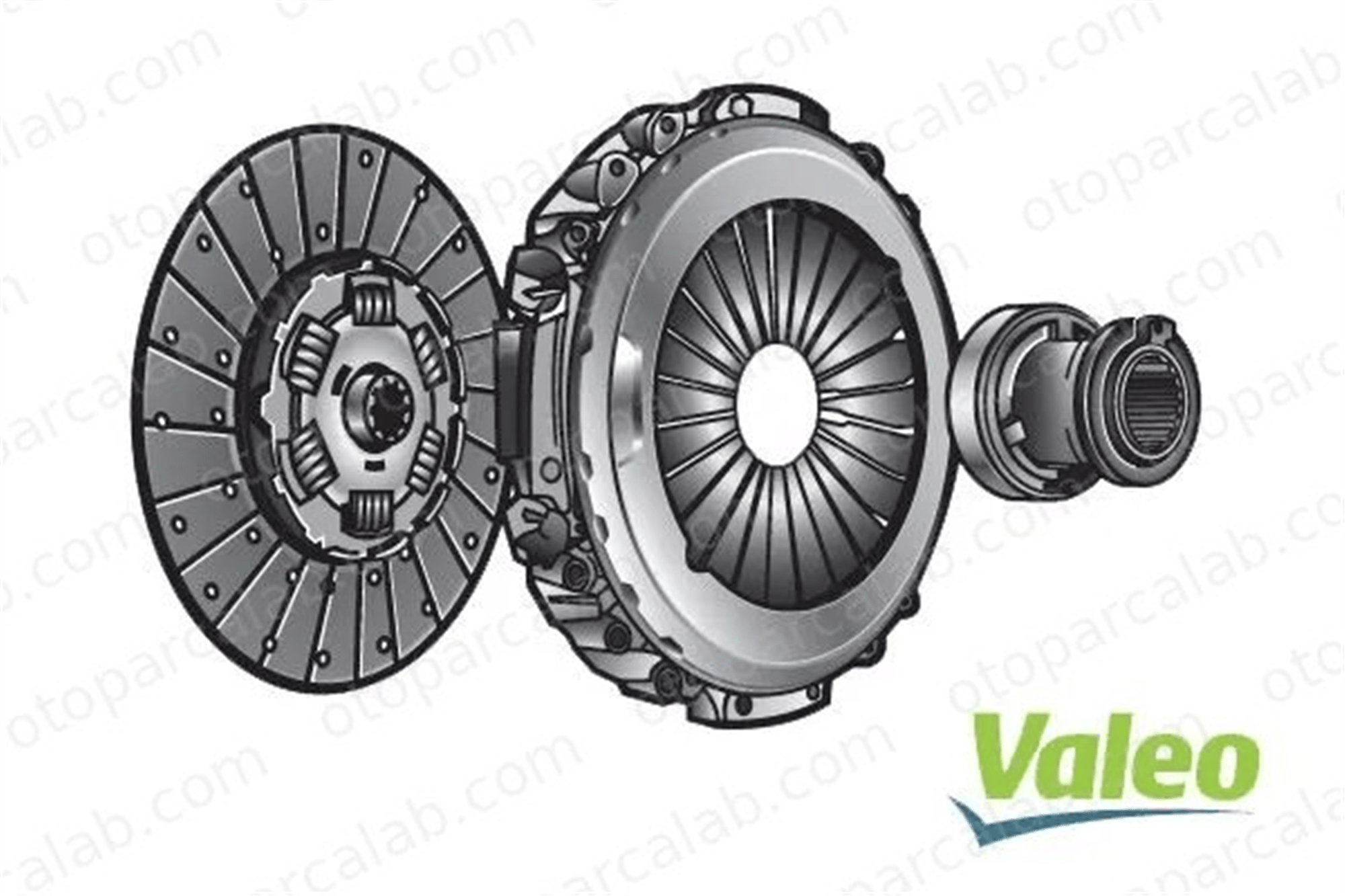 VALEO 827325 Debriyaj Seti RENAULT TRUCKS MIDLINER PREMIUM 2 5010545852 7421076710