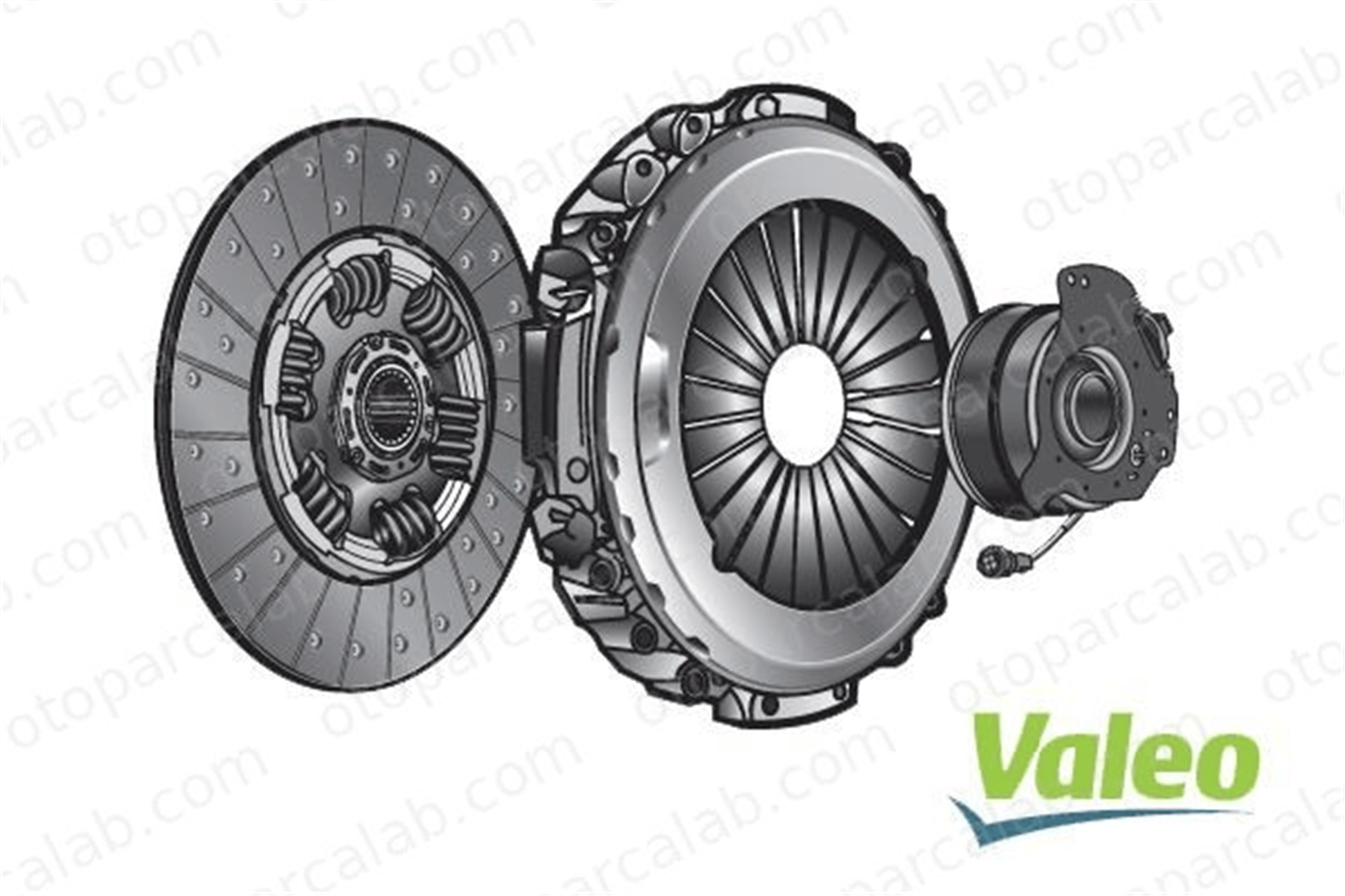 VALEO 827637 Debriyaj Seti MAN F90 TGS I 81303050254 81303010719