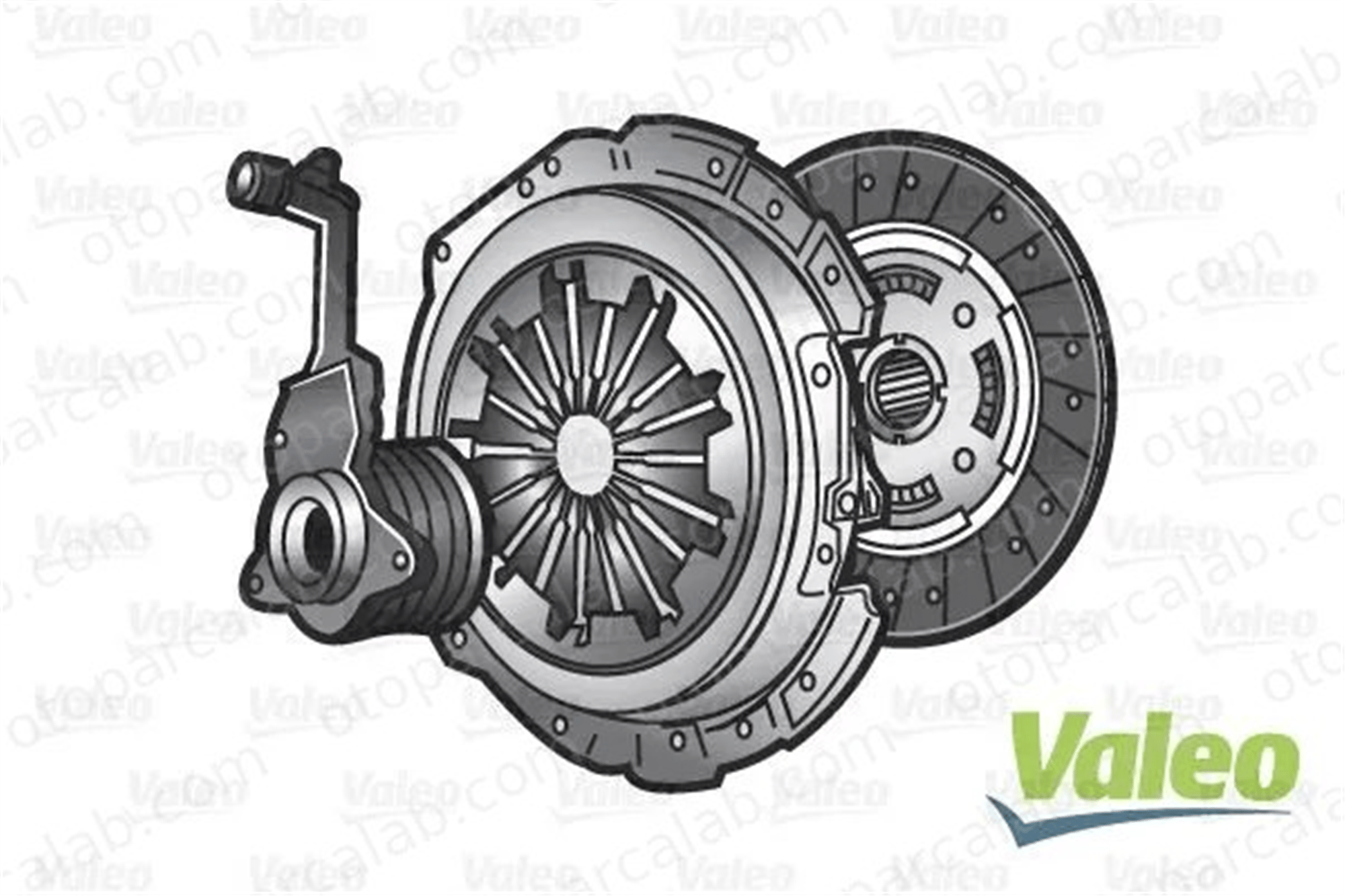 VALEO 833591 Debriyaj Seti VW TRANSPORTER T5 Minibüs/Otobüs TRANSPORTER T5 Panelvan/Van 03L141015B 0A5141671F