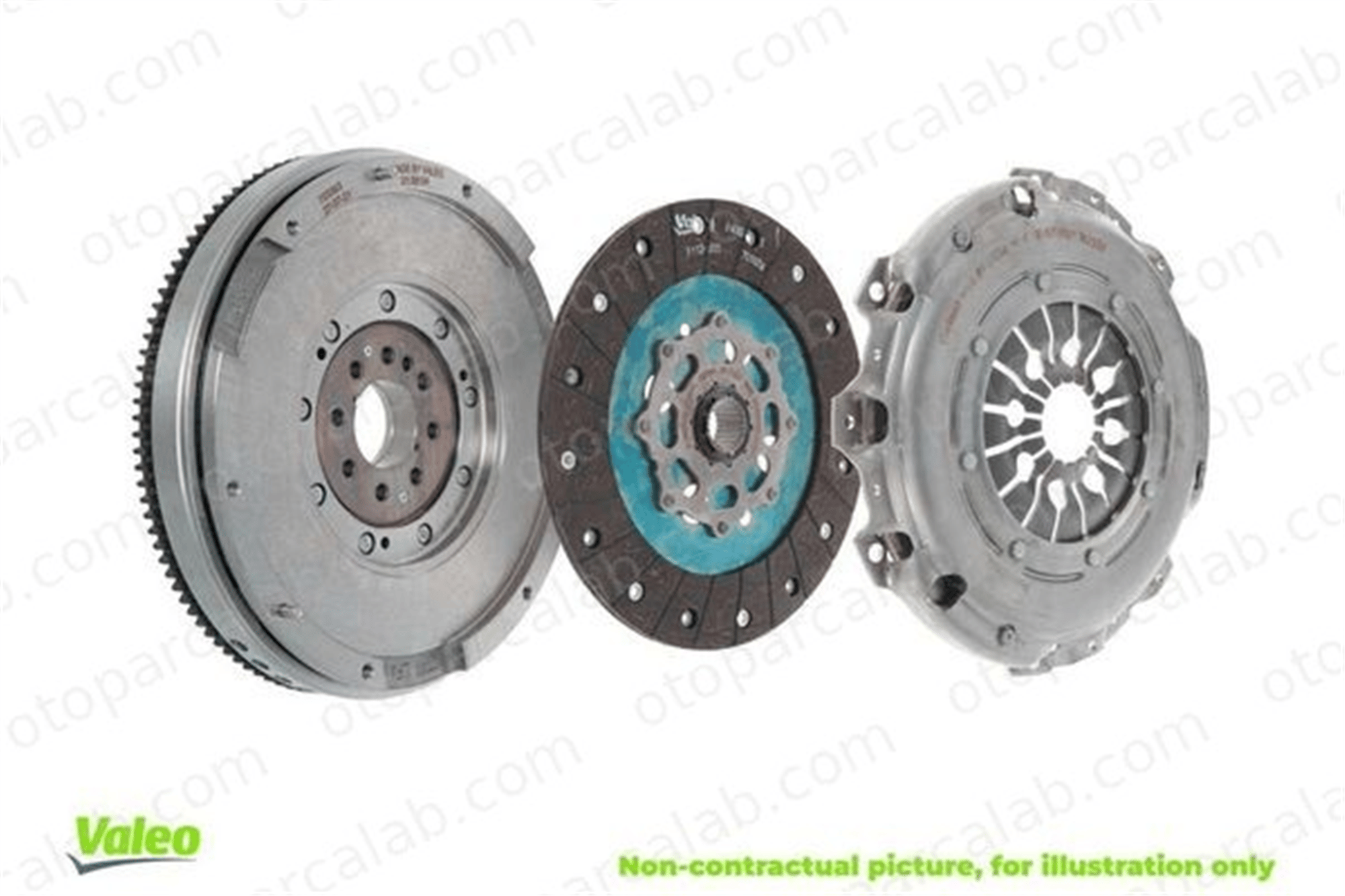 VALEO 837020 Debriyaj Seti FORD C-MAX FOCUS II 8V416477DA 1231991
