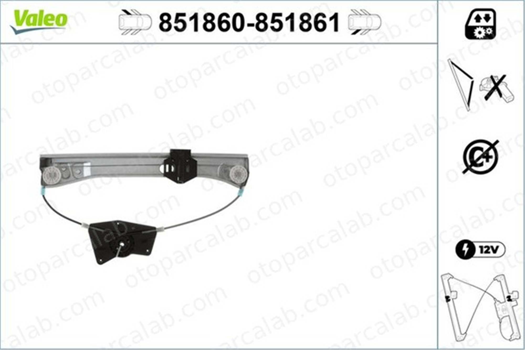 VALEO 851860 Cam Krikosu Arka Sol MERCEDES-BENZ S-SERISI A2217300146 2217300146