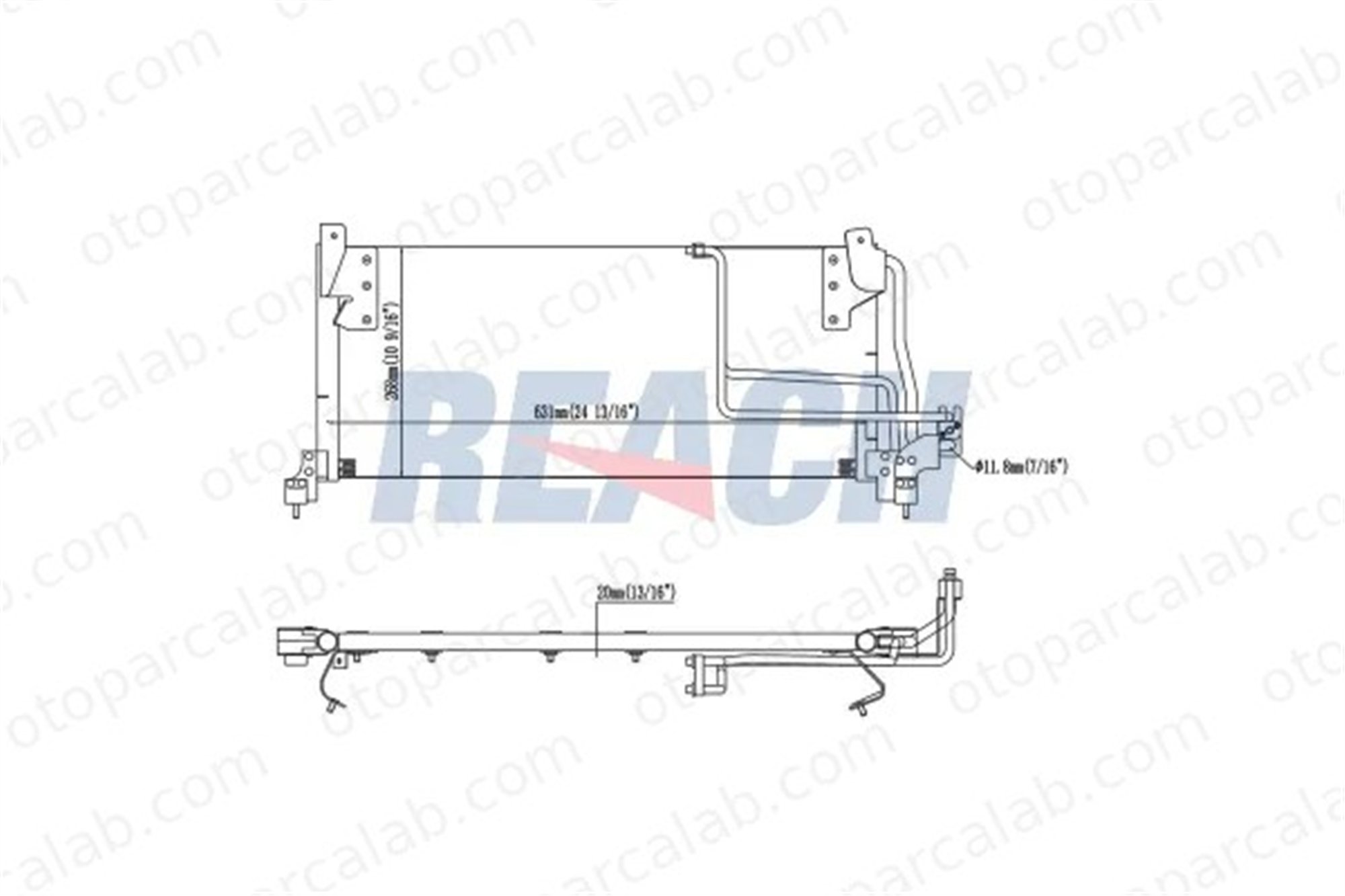 VALEO 860108 Klima Radyatörü OPEL COMBO Kasa/büyük limuzin TIGRA 1618015 1618045