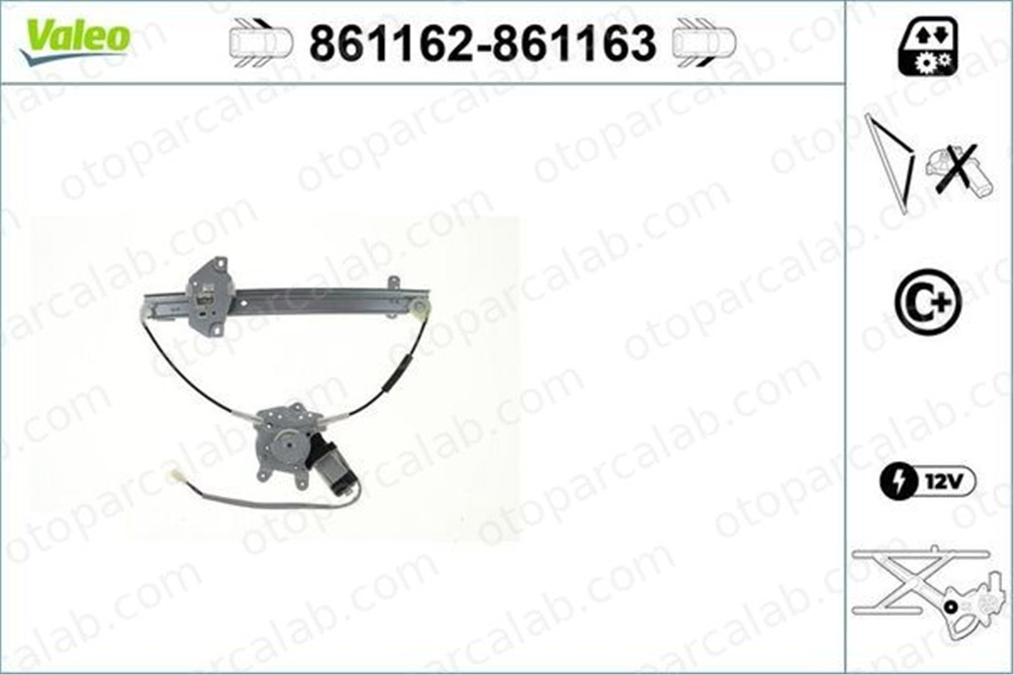 VALEO 861163 Cam Krikosu Ön Sağ TOYOTA LAND CRUISER PRADO 6980160090