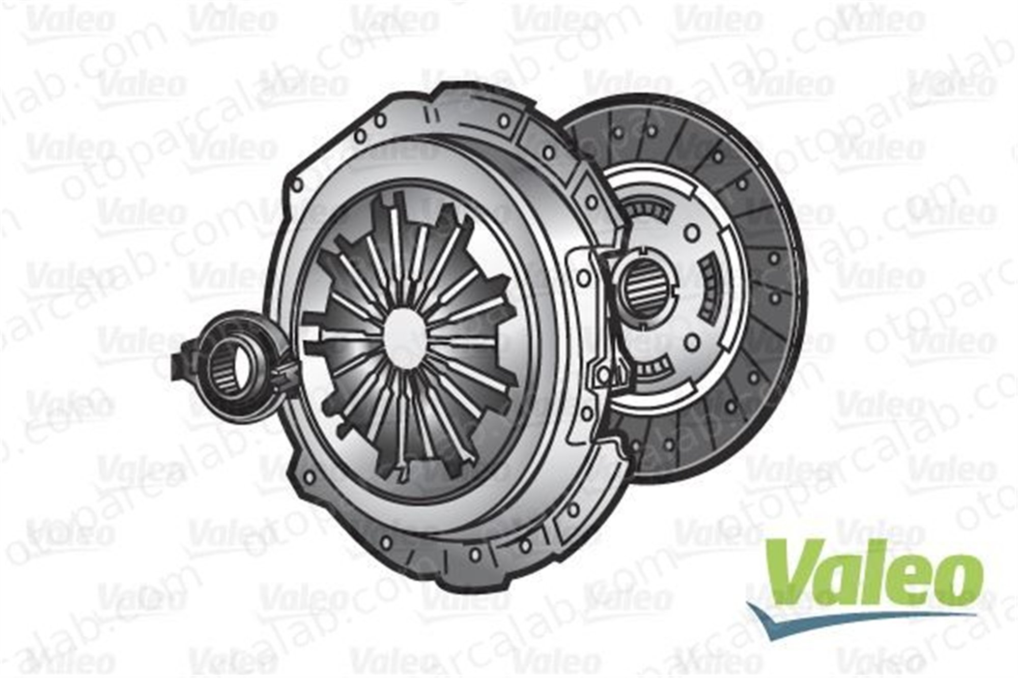 VALEO 877634 Debriyaj Seti PEUGEOT PARTNER Kasa/büyük limuzin CITROËN BERLINGO / BERLINGO FIRST Kasa/büyük limuzin 1611269280 2051G4