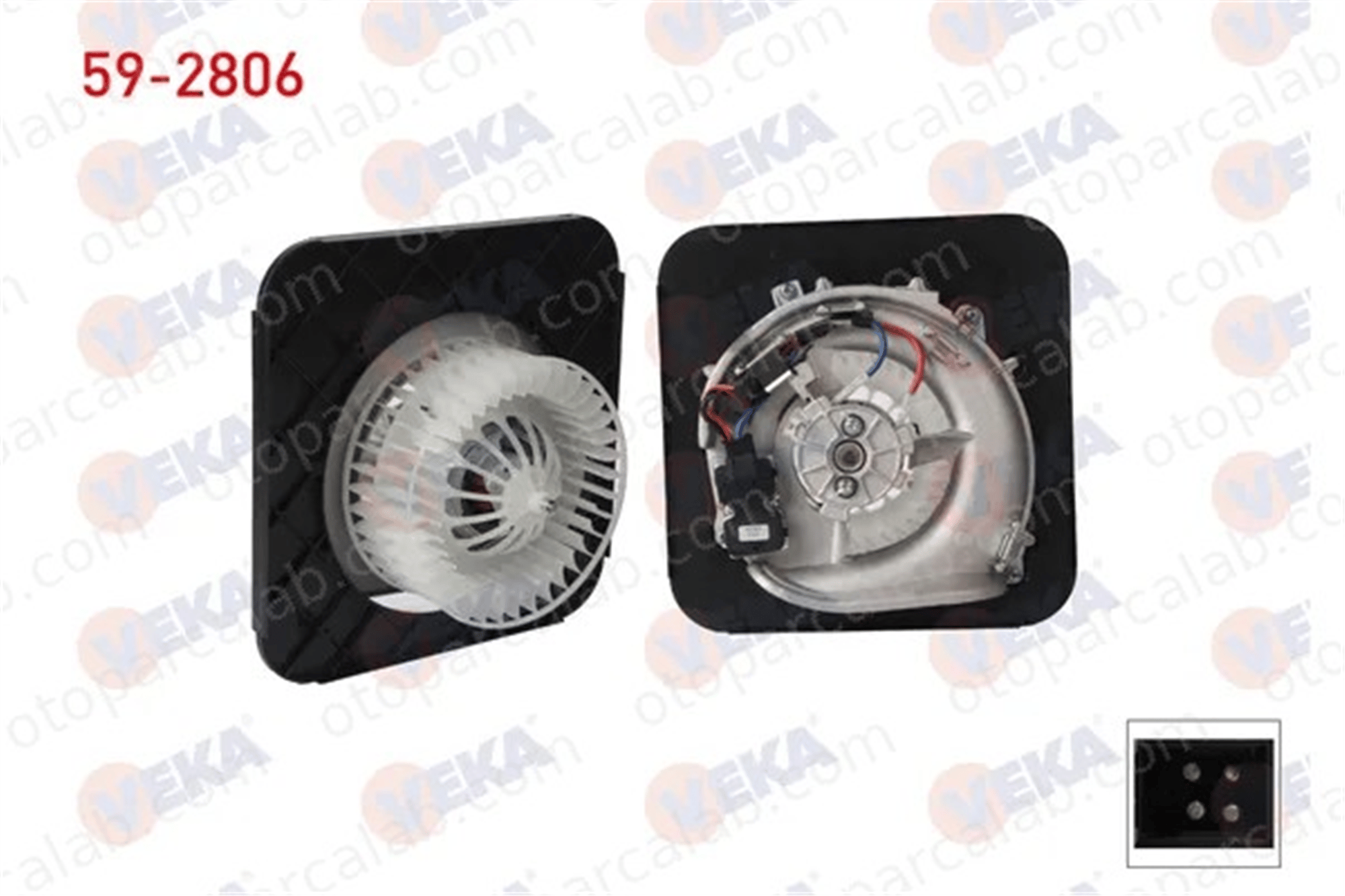 VEKA 59-2806 Kalorifer Motoru MERCEDES-BENZ S-SERISI S-SERISI Coupe A1408300508 A1408301208