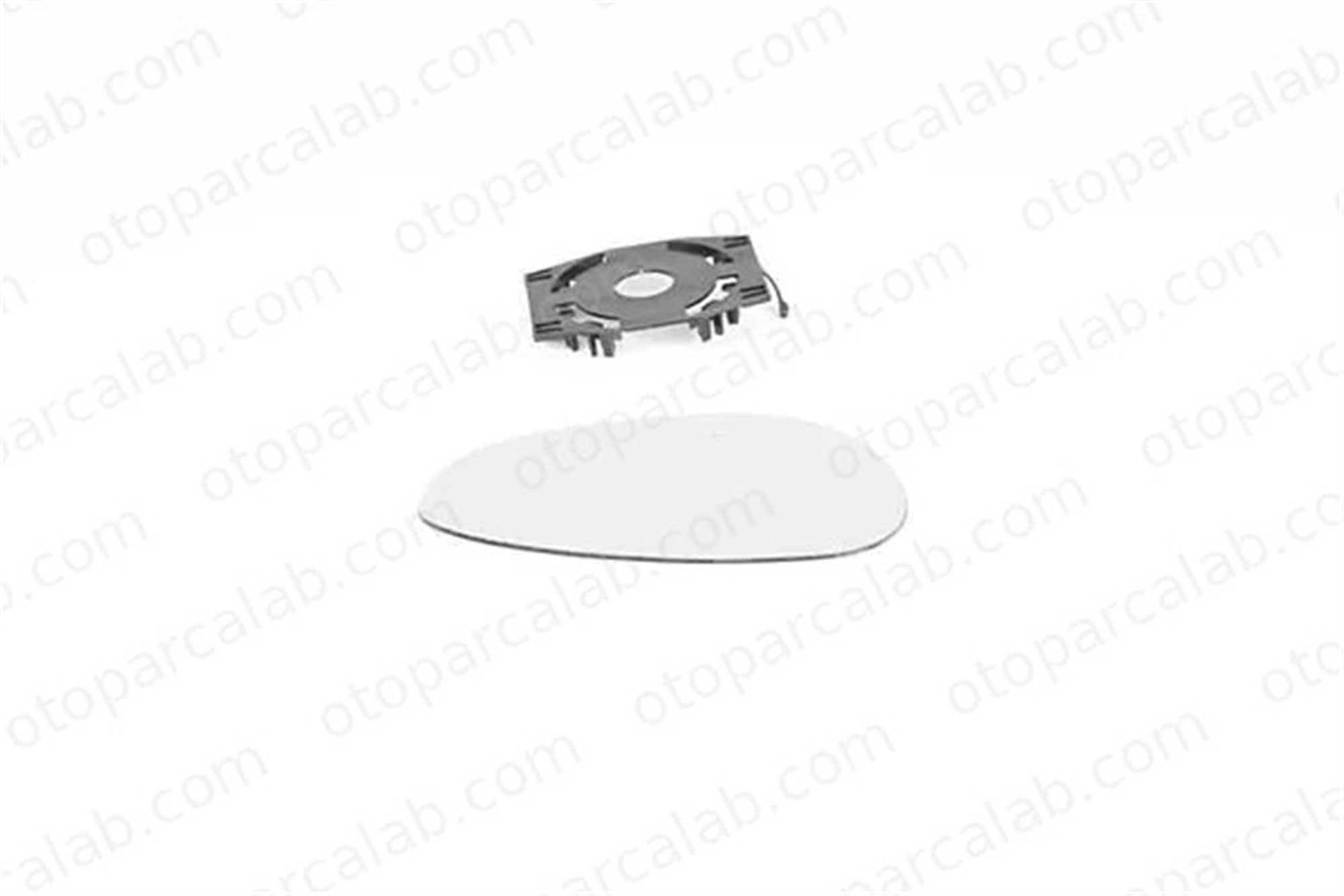 VEKA 61-18008 Ayna Camı Dış Sağ FIAT 500 500 C 71740495