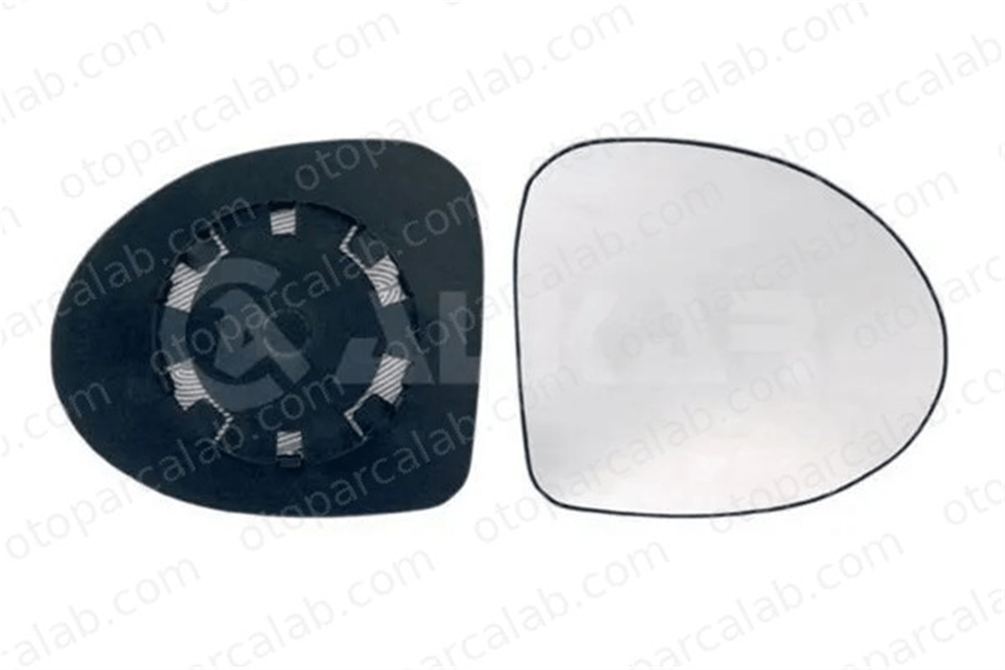 VEKA 61-35020 Ayna Camı Dış Sağ RENAULT THALIA II TWINGO II 7701067338