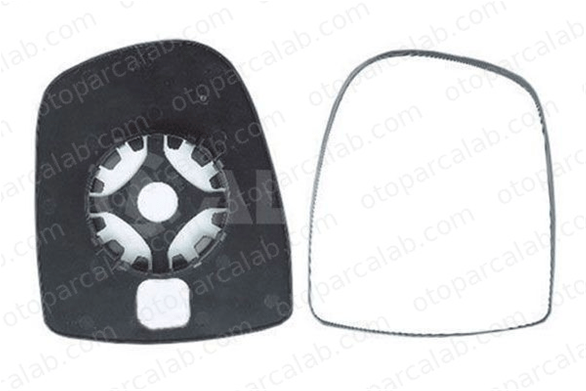 VEKA 61-35040 Ayna Camı Dış Sağ RENAULT TRAFIC II Panelvan/Van OPEL VIVARO A Minibüs/Otobüs 7701052624 9636500QAK