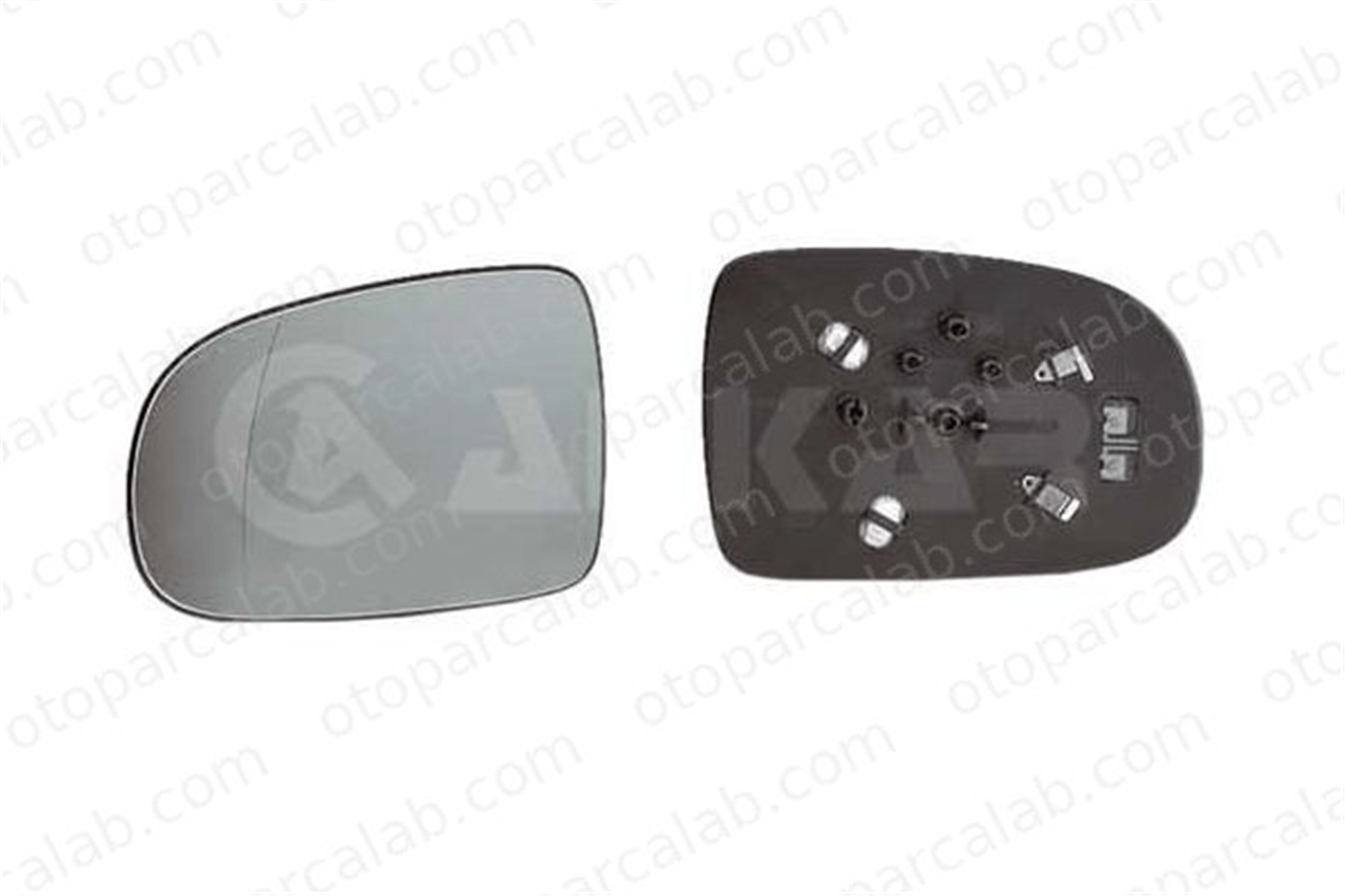 VIEWMAX VM200AGHL Ayna Camı Sol OPEL CORSA C Kasa/eğik arka CORSA C 1426527