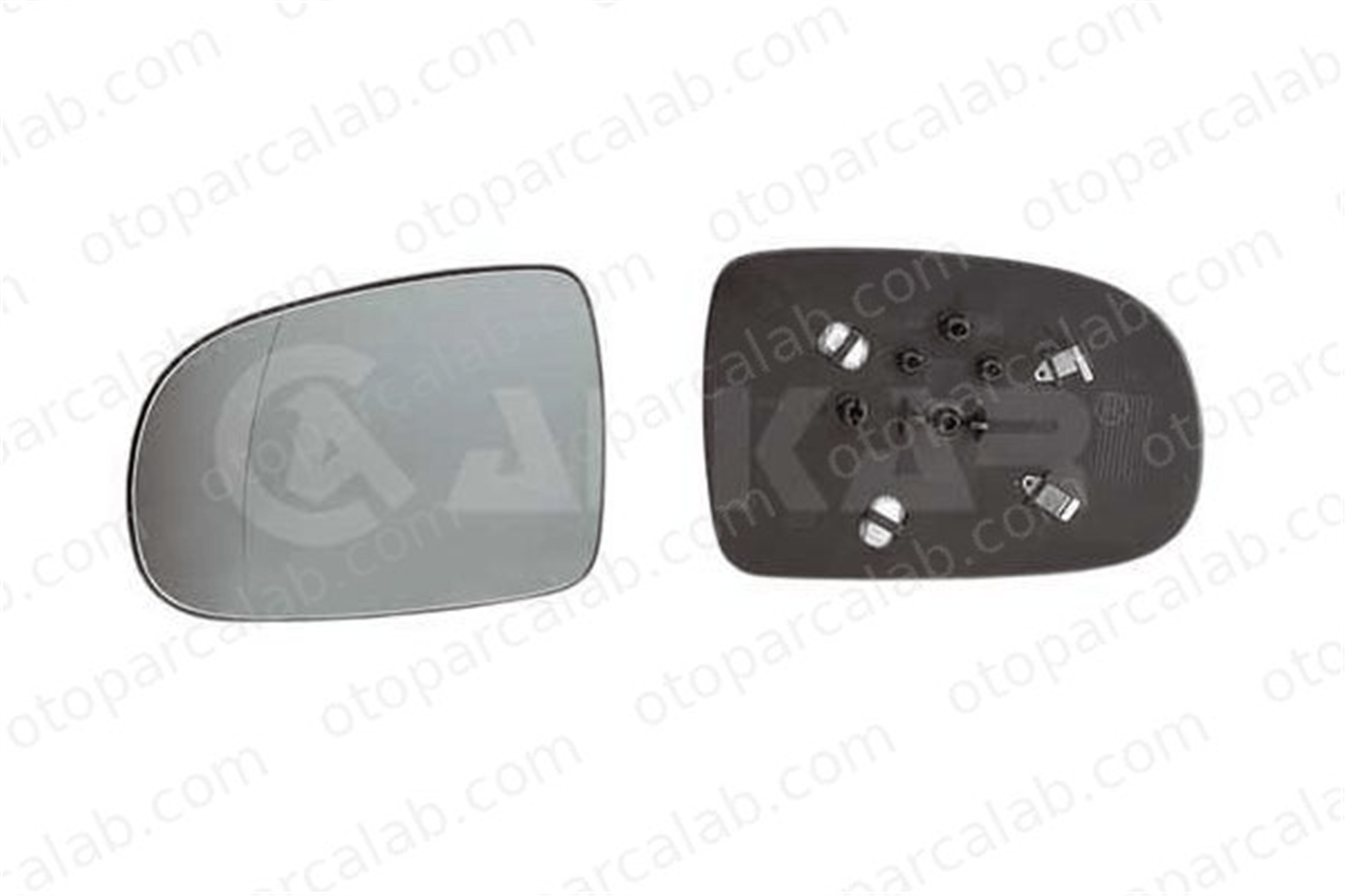 VIEWMAX VM200AGL Ayna Camı Dış Sol OPEL CORSA C Kasa/eğik arka CORSA C 1428836