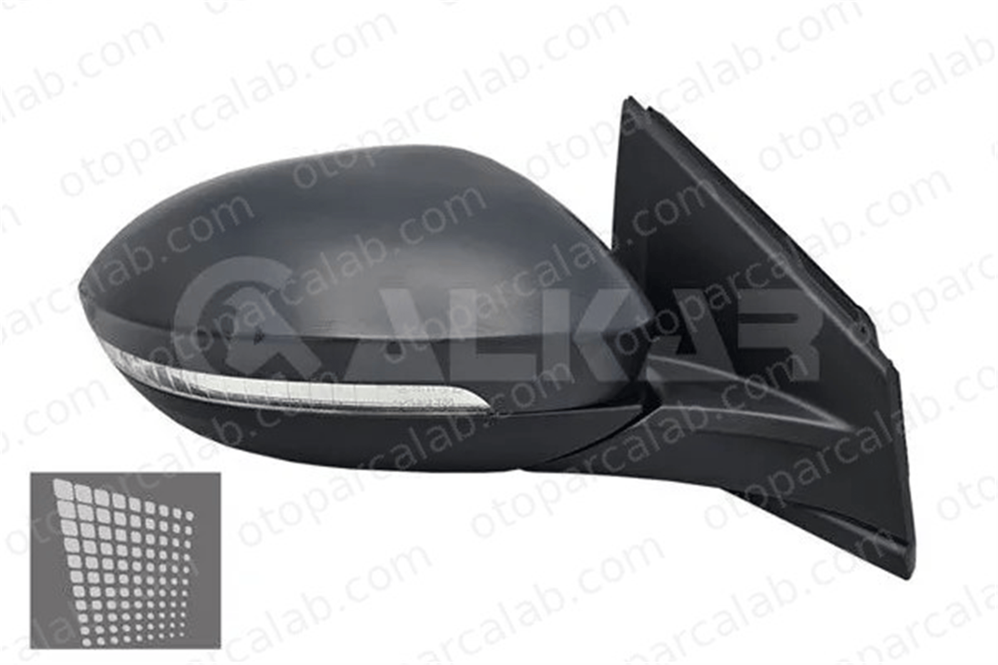 VIEWMAX VM6191EBCPFR Dikiz Aynası Dış Sağ VW TAIGO 2G7857508G 2G7857508G9B9