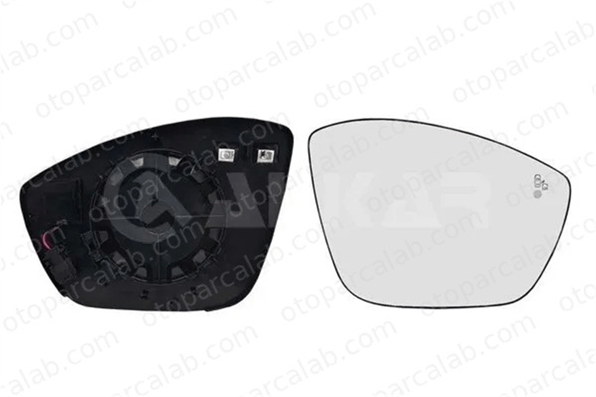 VIEWMAX VM6508GHR Ayna Camı Dış Sağ PEUGEOT 508 II DS DS 3 CROSSBACK 155255369 155255371