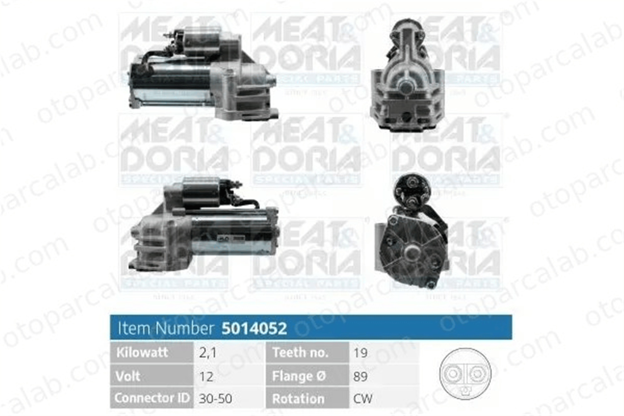 VISTEON 20-100-01022 Marş Dinamosu FORD TRANSIT Minibüs/Otobüs TRANSIT Panelvan/Van YC1U11000AF 1449615