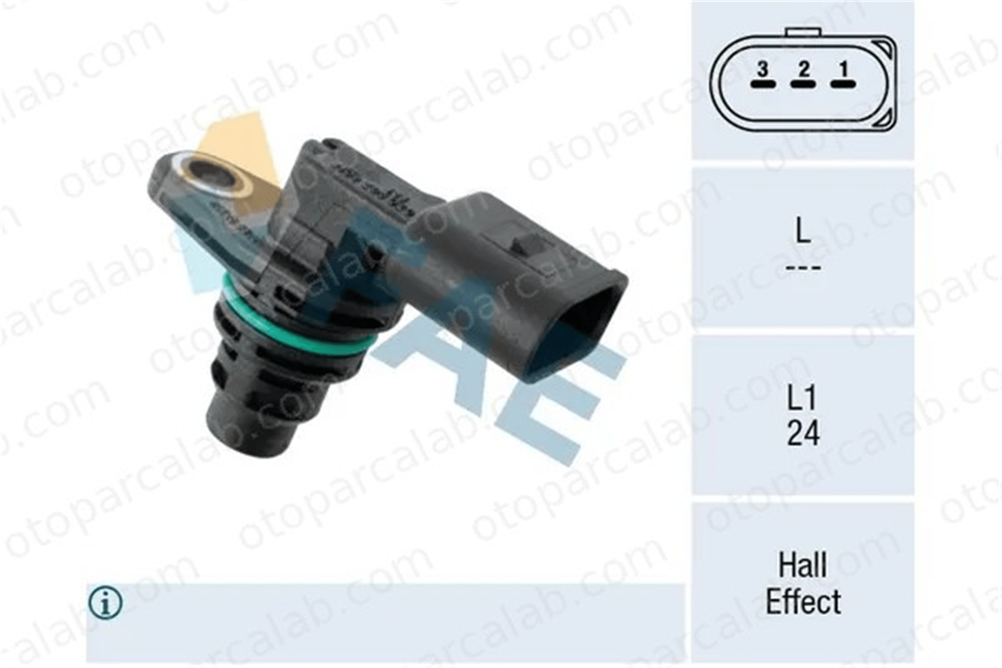VOLKSWAGEN ORJINAL 030907601E Eksantrik Devir Sensörü VW POLO TOURAN 30907601E 30907601D
