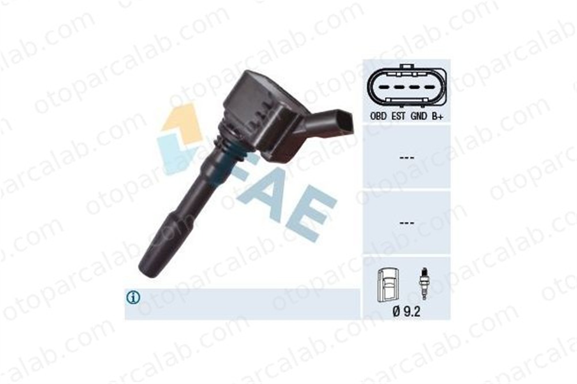 VOLKSWAGEN ORJINAL 06L905110F Ateşleme Bobini AUDI A5 Sportback A5 6L905110F 6H905110D