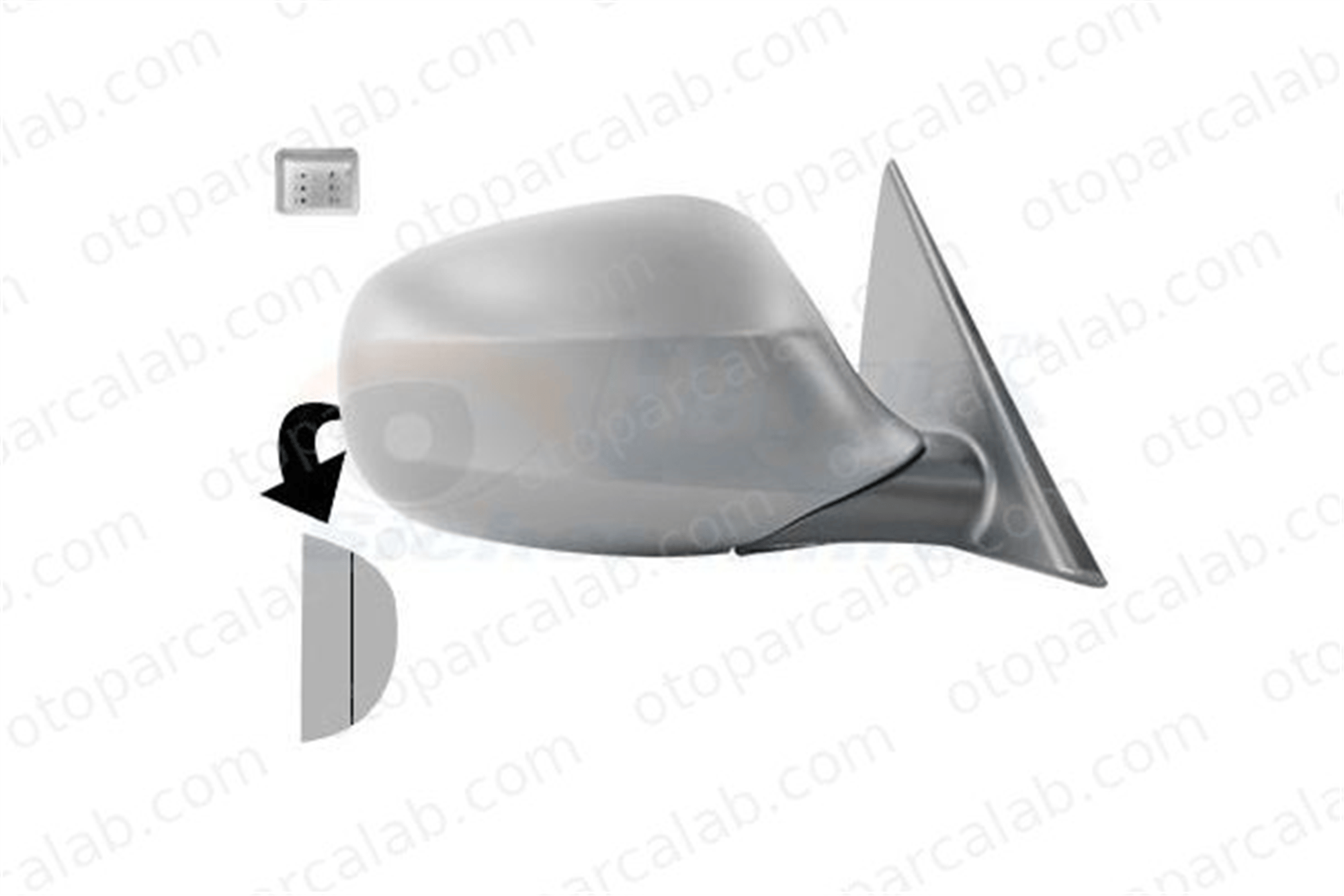 VORTEX V0200617 Dikiz Aynası Dış Sağ BMW 3 Touring 3 51167282568 51167202962