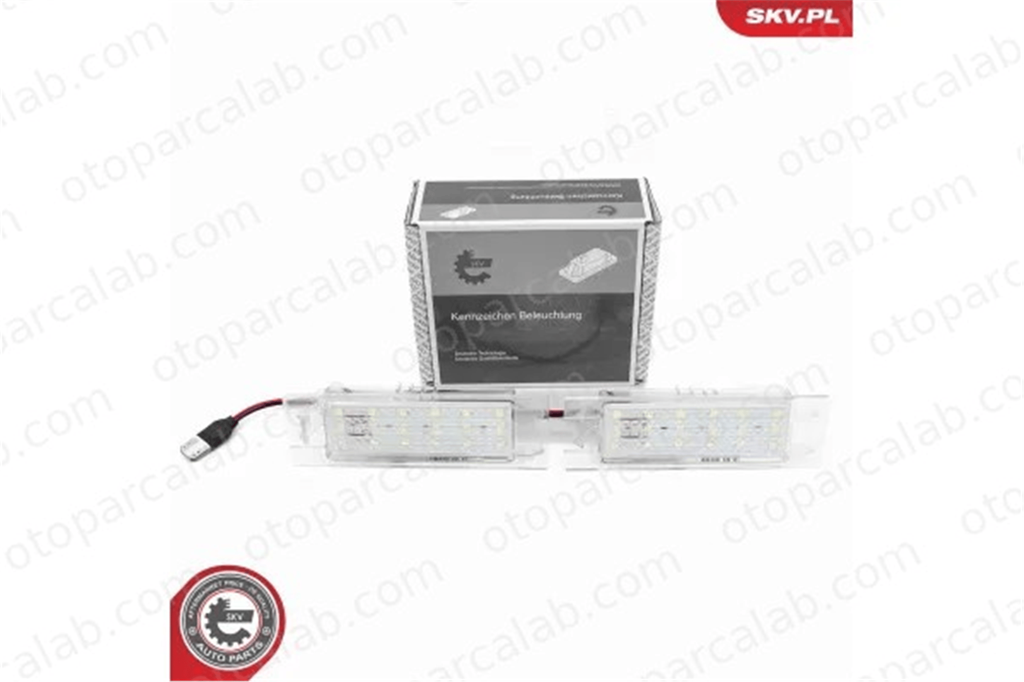 WAGENBURG 14530001923 Plaka Lambası OPEL INSIGNIA A INSIGNIA A Sports Tourer 6223513 1224026