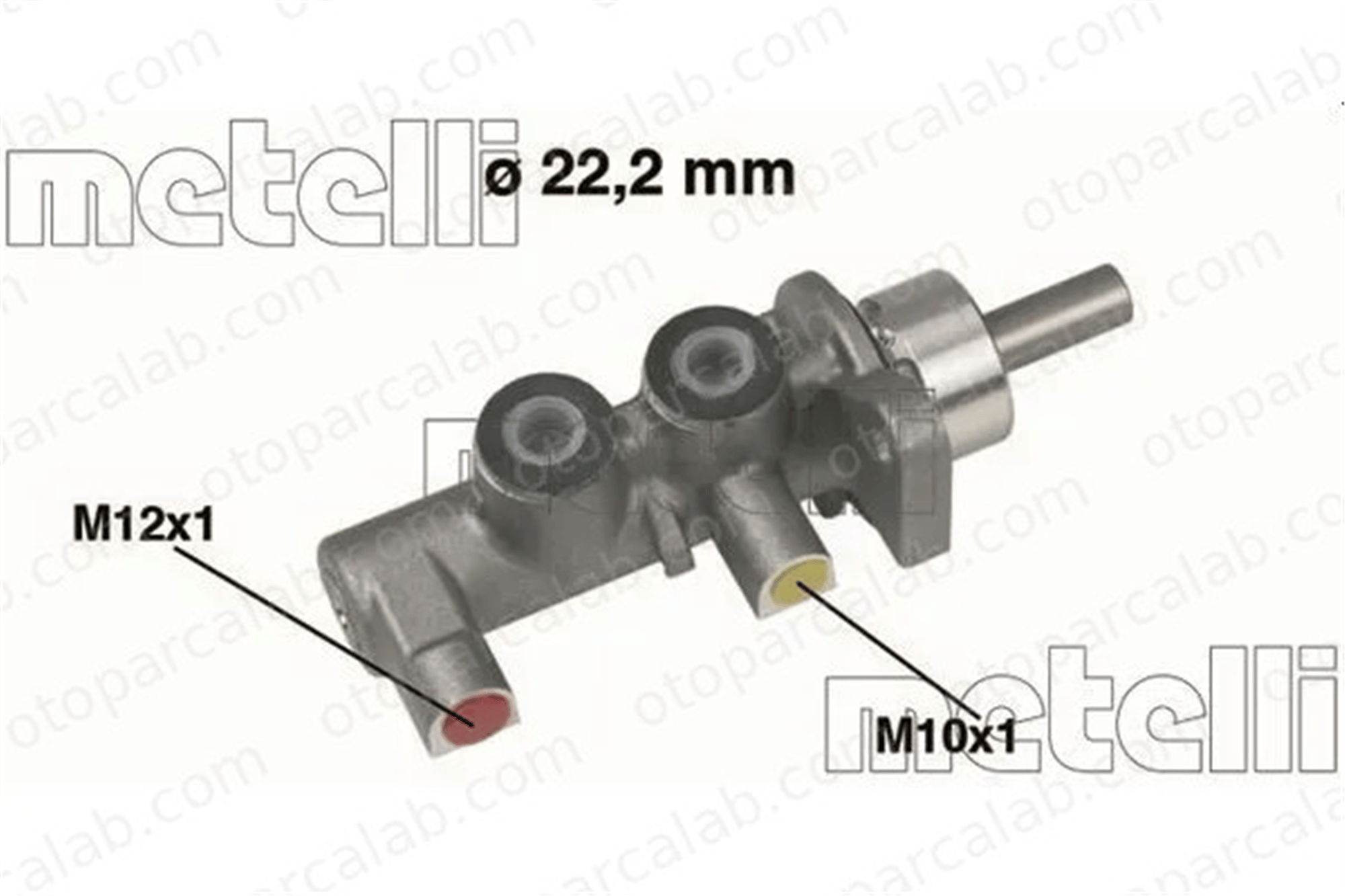 WAGENBURG 14530001939 Fren Ana Merkez OPEL CORSA C Kasa/eğik arka CORSA C 558078 3495064