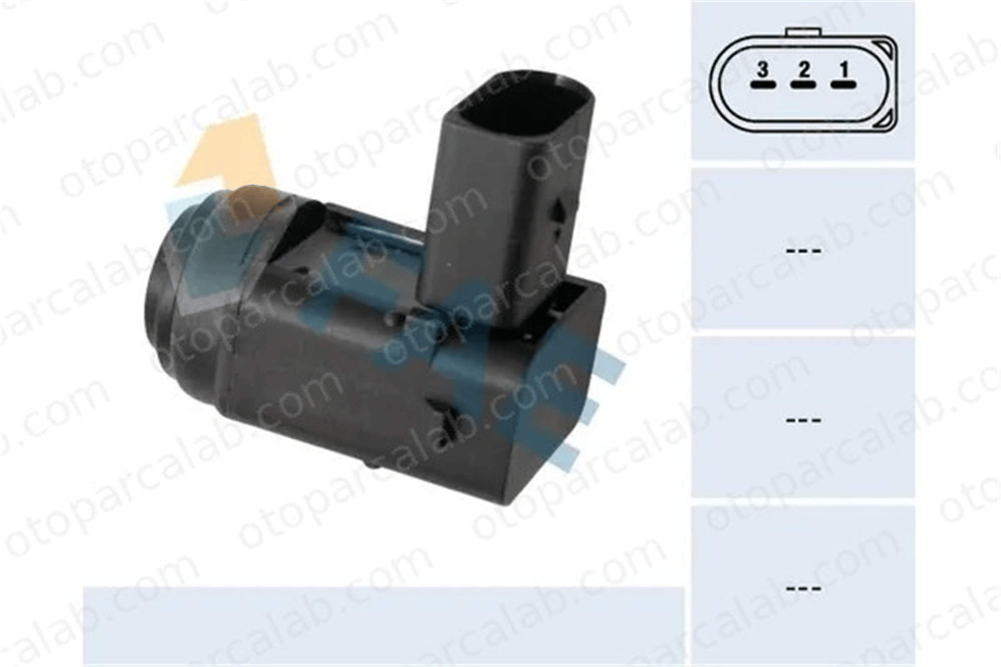 WAGENBURG 3D0919275D Park Sensörü VW BORA I BORA Variant 3D0919275D 1J0919275