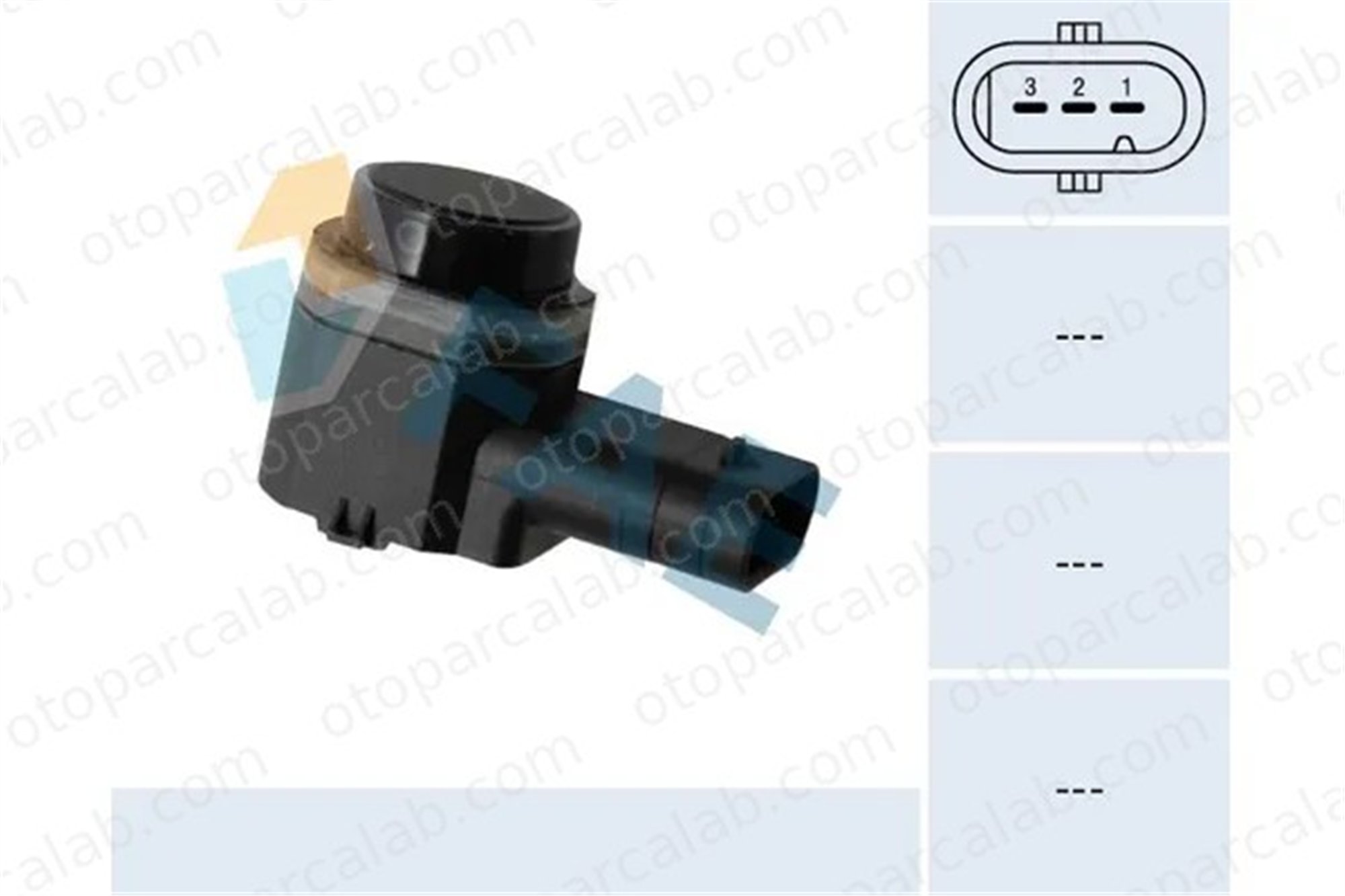 WAGENBURG 5KD919275B Park Sensörü AUDI A4 B8 Avant A4 B8 1S0919275 1S0919275B