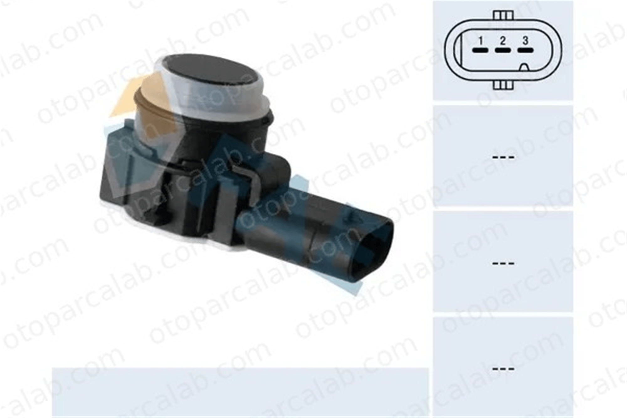 WAGENBURG 735531904 Park Sensörü FIAT PANDA 500L 735645874 735531904