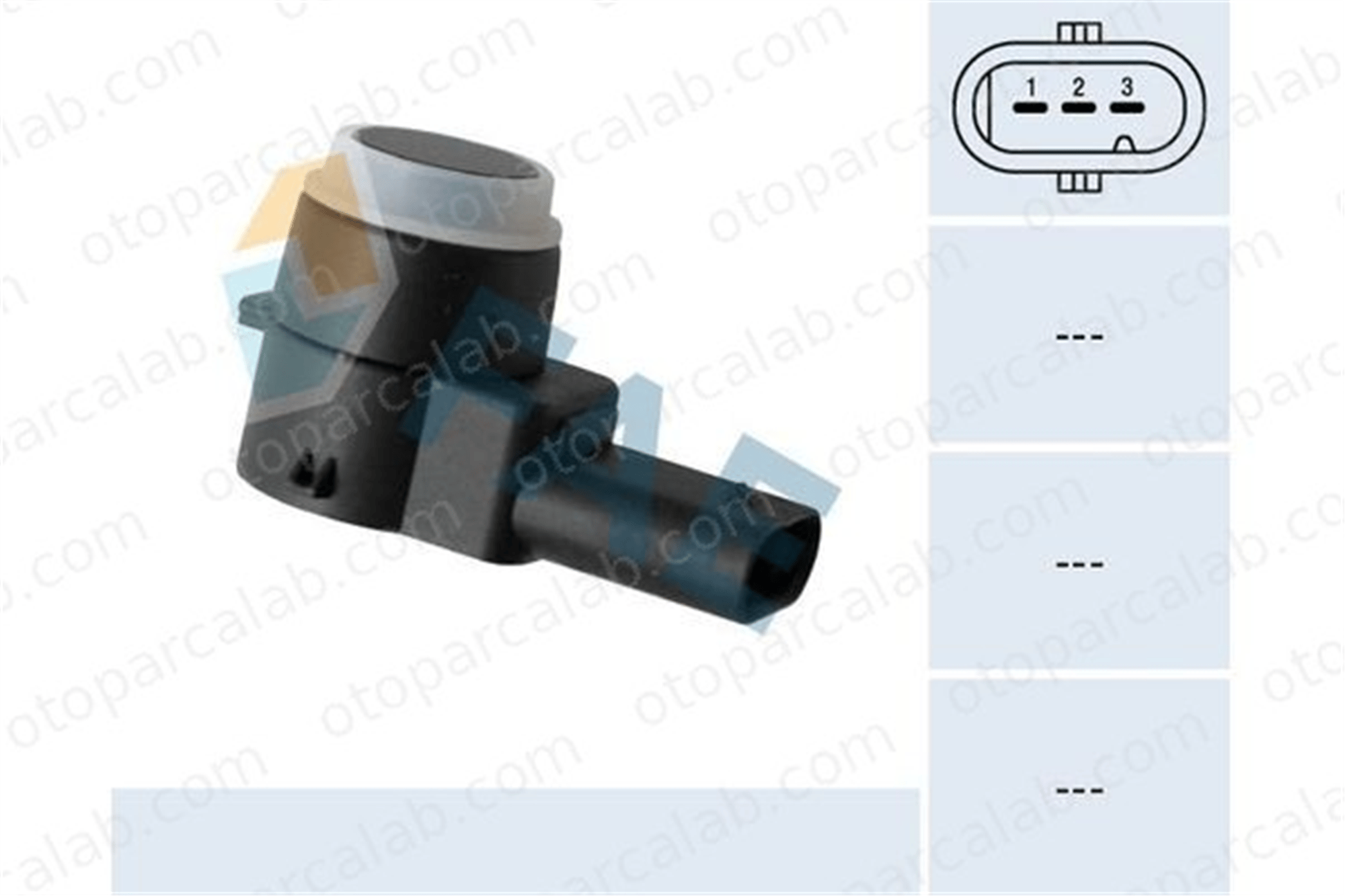 WAGENBURG 7L5919275 Park Sensörü VW CADDY III Kasa/büyük limuzin CADDY III MPV 7L5919275 7L5919275B