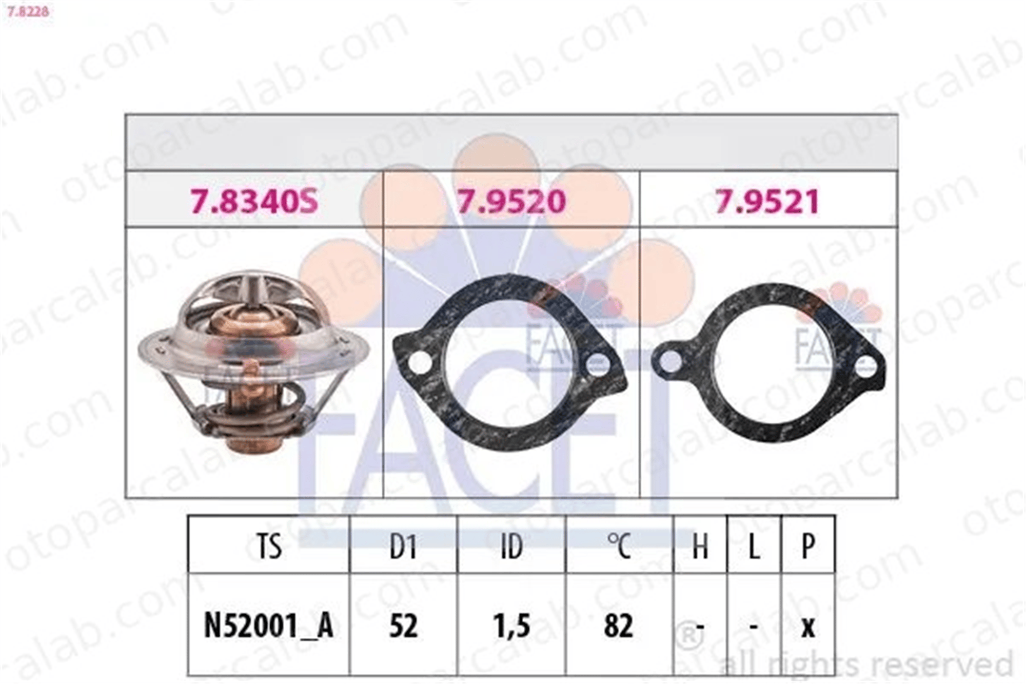 WAHLER 3119.82D3 Termostat MAZDA 323 III 323 III Hatchback HE4199152C 8AB715171