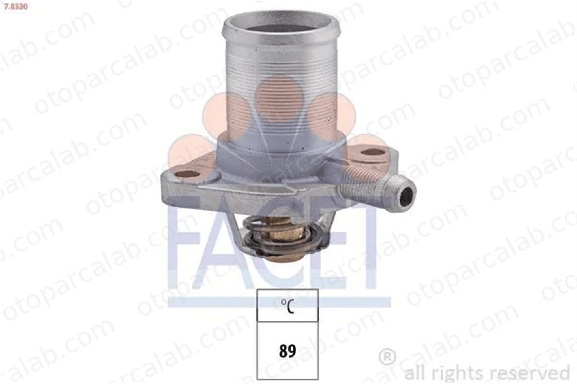 WAHLER 3174.89D Termostat RENAULT CLIO I TWINGO I 7700868980