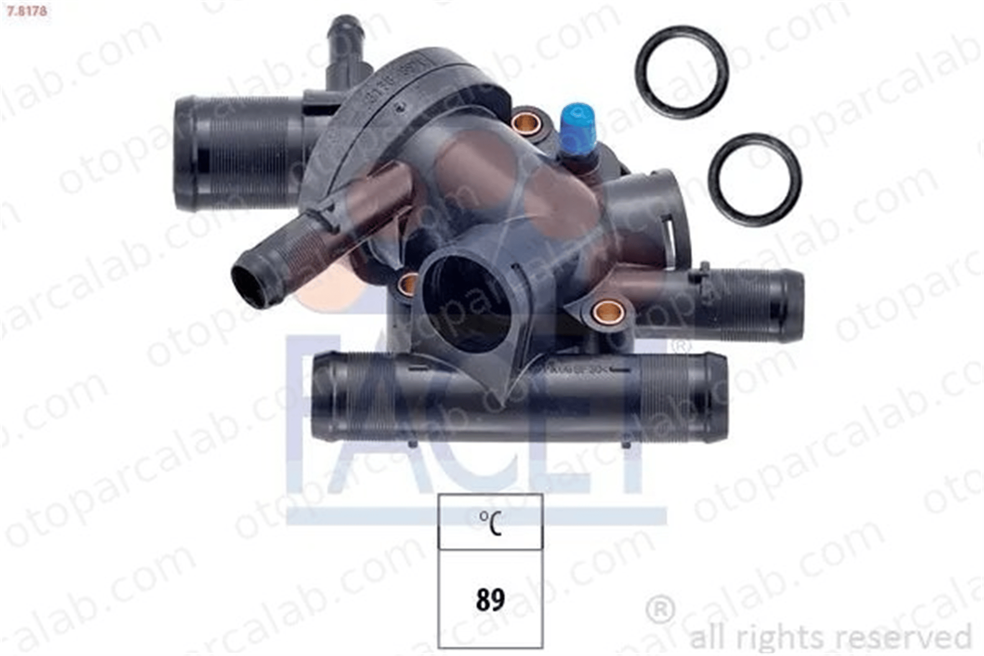 WAHLER 410530.89D Termostat RENAULT MEGANE I Classic MEGANE I 4400311 4404841
