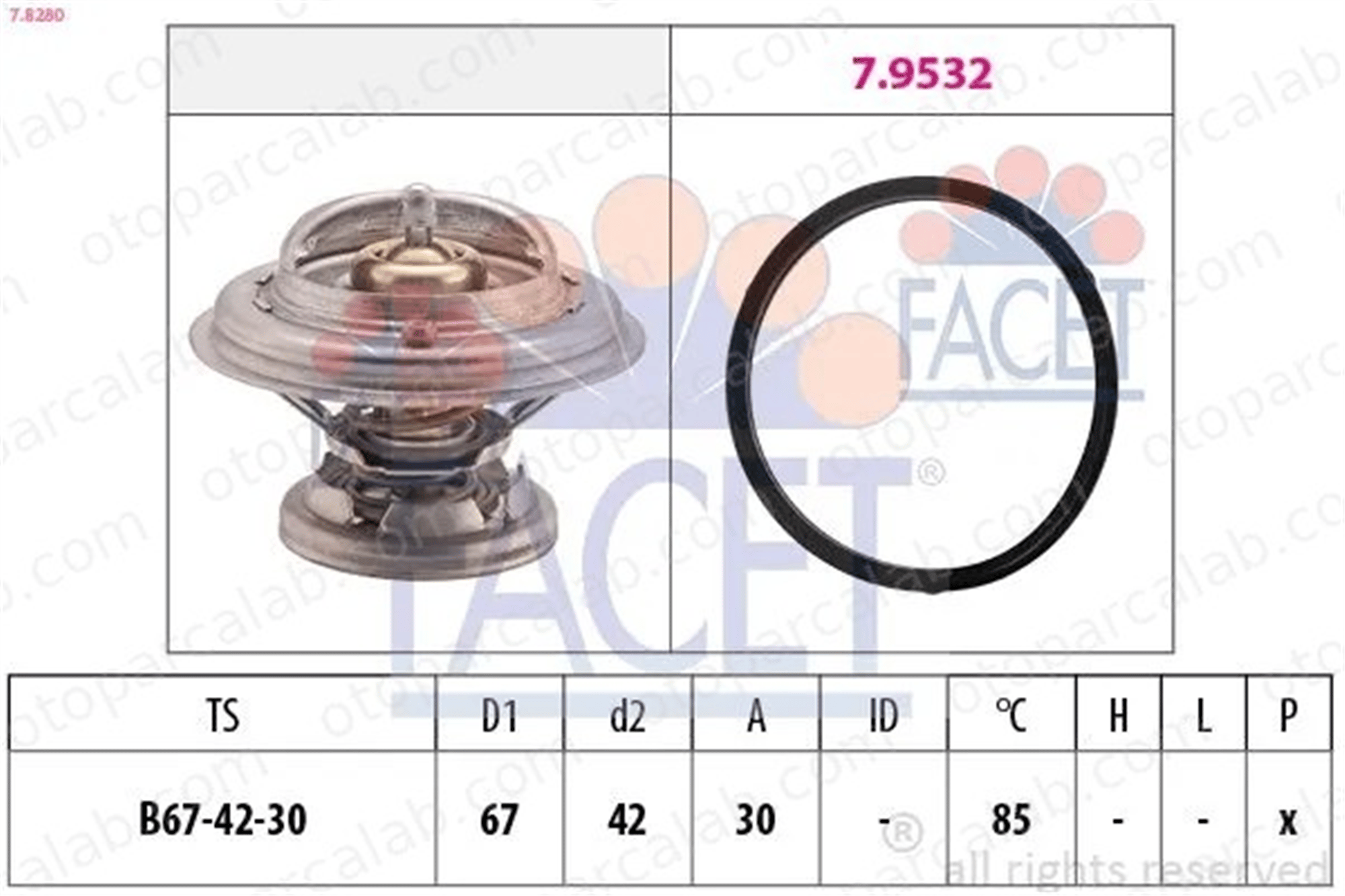 WAHLER 4176.85D Termostat 85 °C MERCEDES-BENZ 124 Sedan 124 T-Model A6012000015 6012000015
