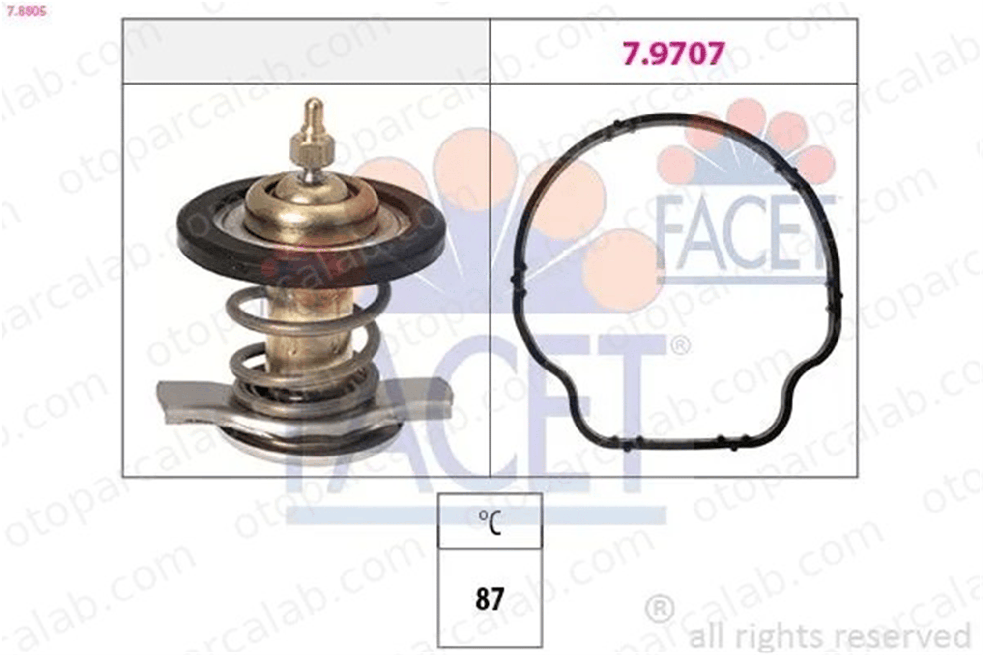 WAHLER E2850031297A1 Termostat MERCEDES-BENZ E-SERISI T-Model M-SERISI A6422002015 A6422000215