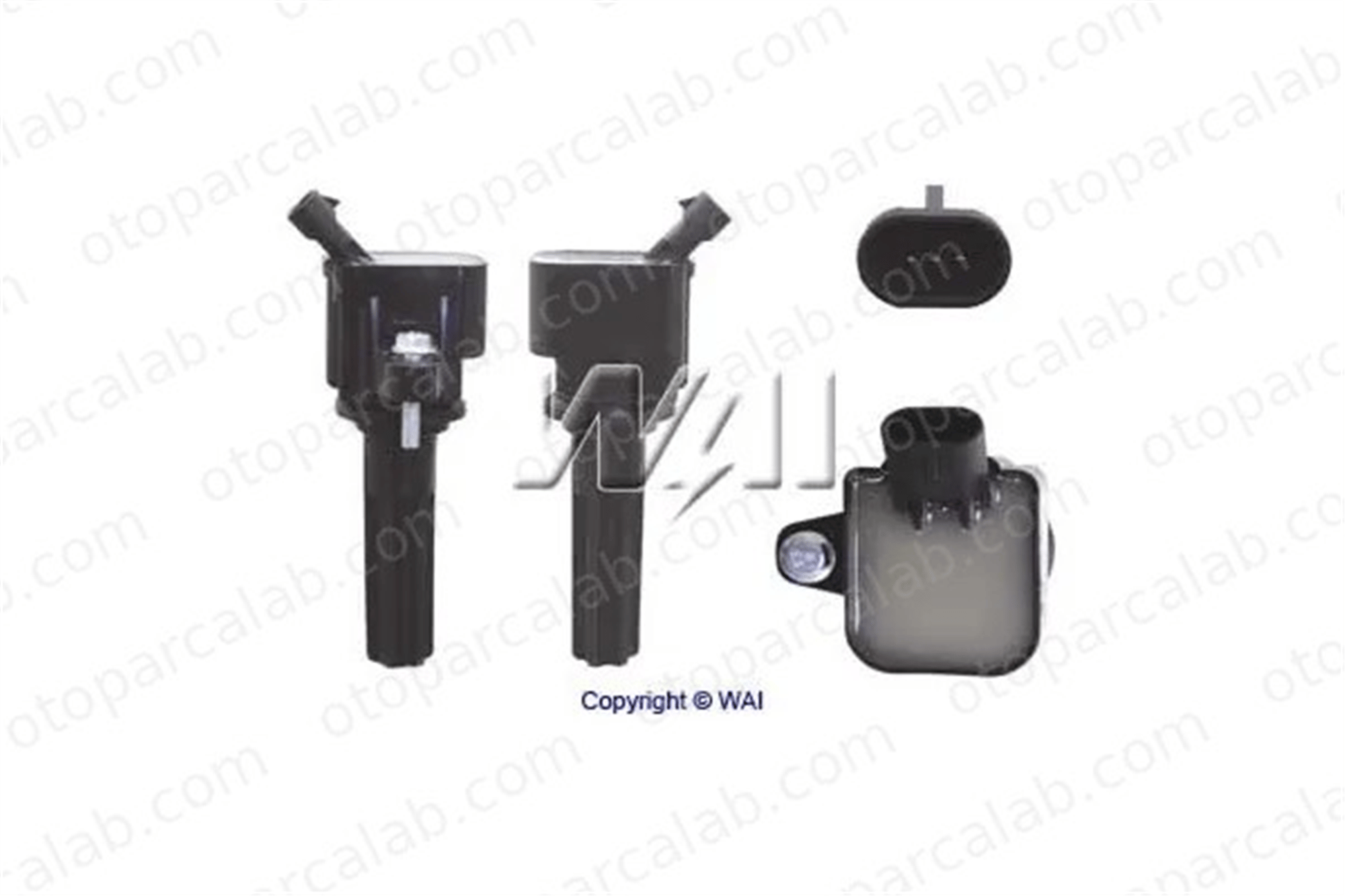 WAI CUF497 Ateşleme Bobini CHEVROLET TRAILBLAZER ISUZU ASCENDER 12596547 12612369