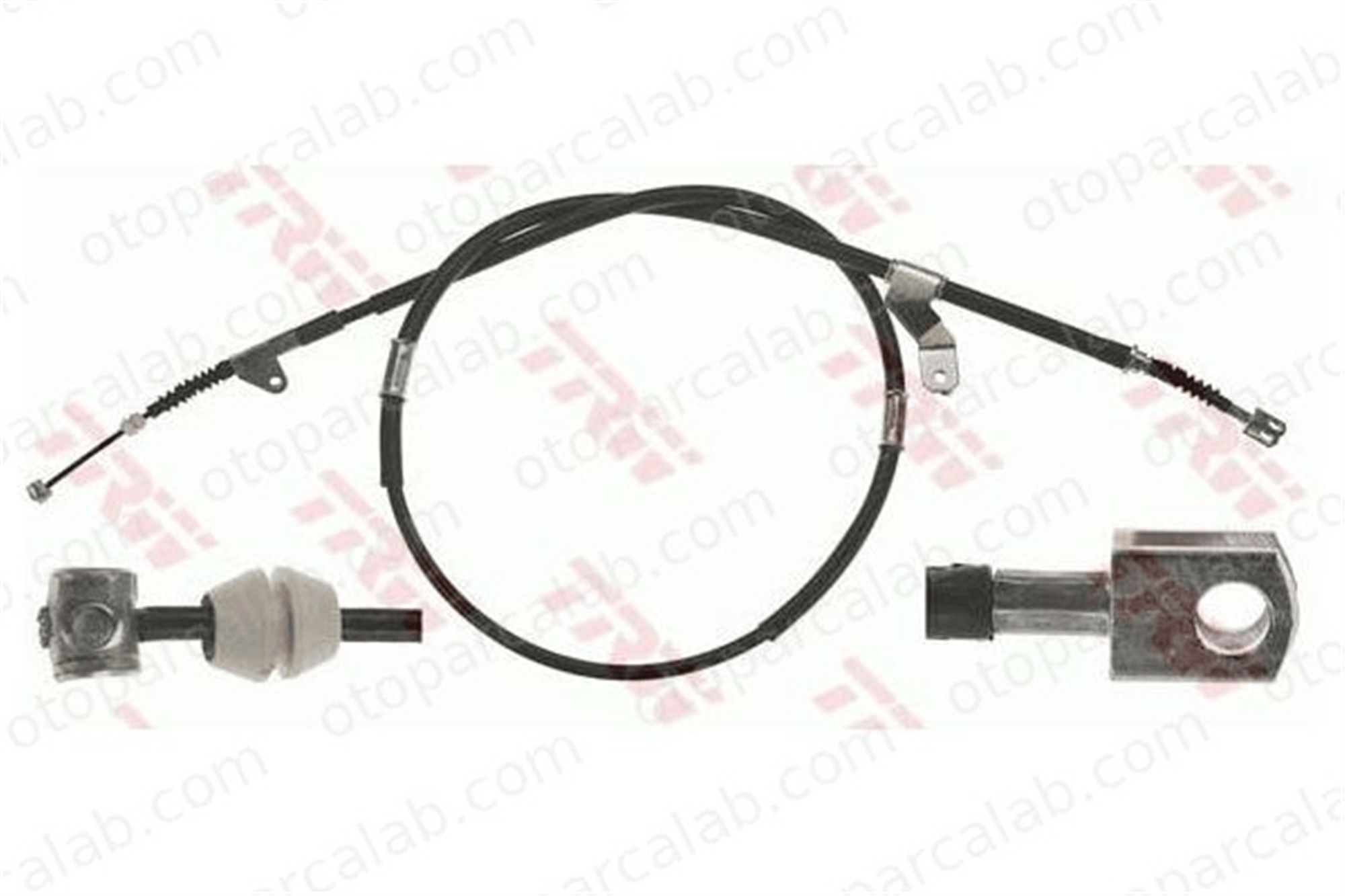 WALBURG W050 El Fren Teli Arka Sol TOYOTA AVENSIS AVENSIS Liftback 4643020640