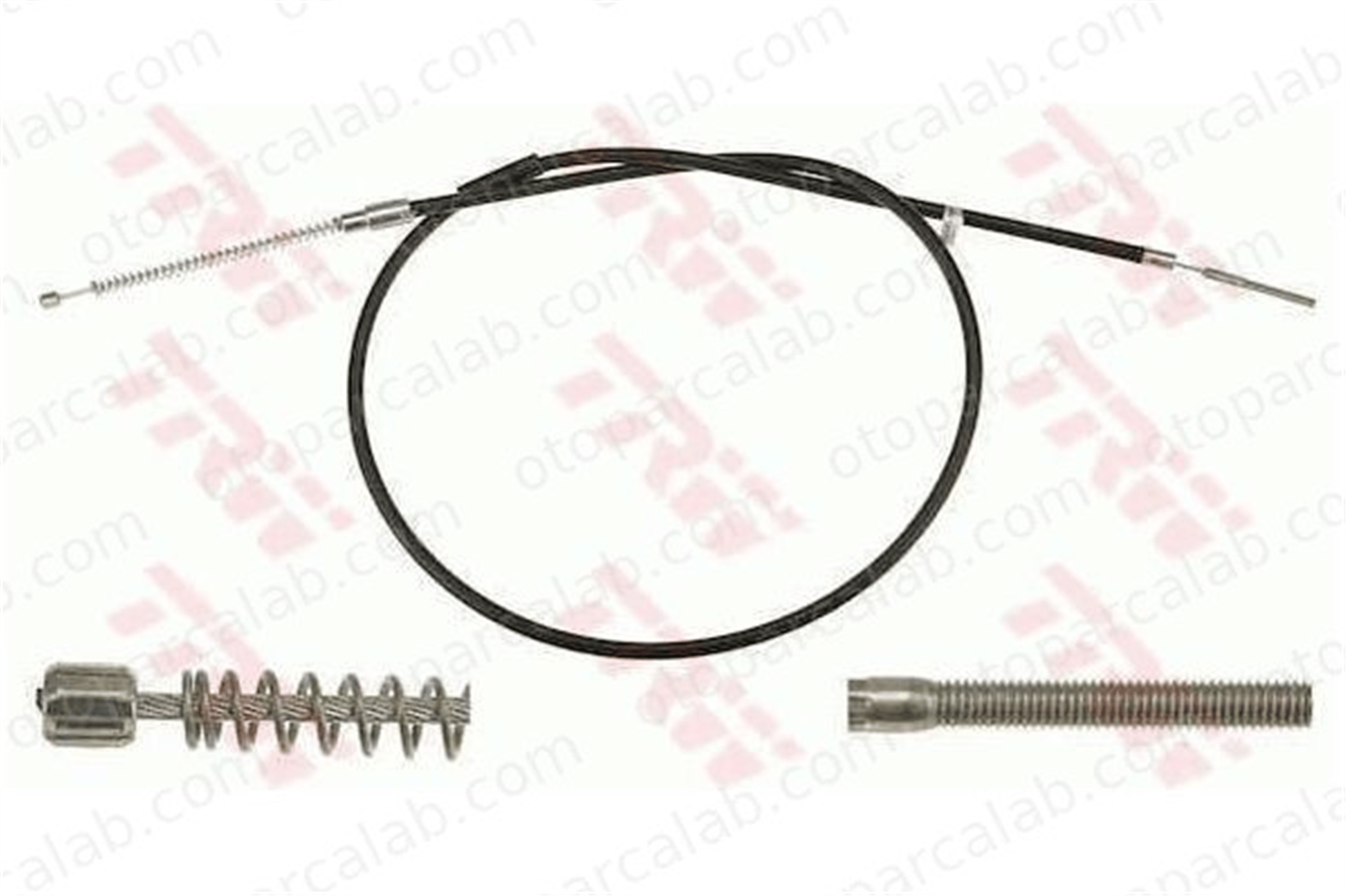 WALBURG W267 El Fren Teli Arka Sağ veya Sol SKODA FAVORIT FAVORIT Forman 115332750